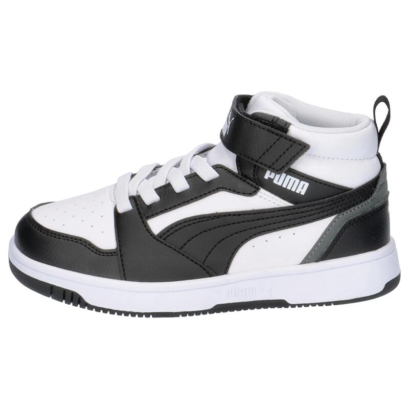 Încălțăminte alergare copii Rebound V6 Mid, alb PUMA