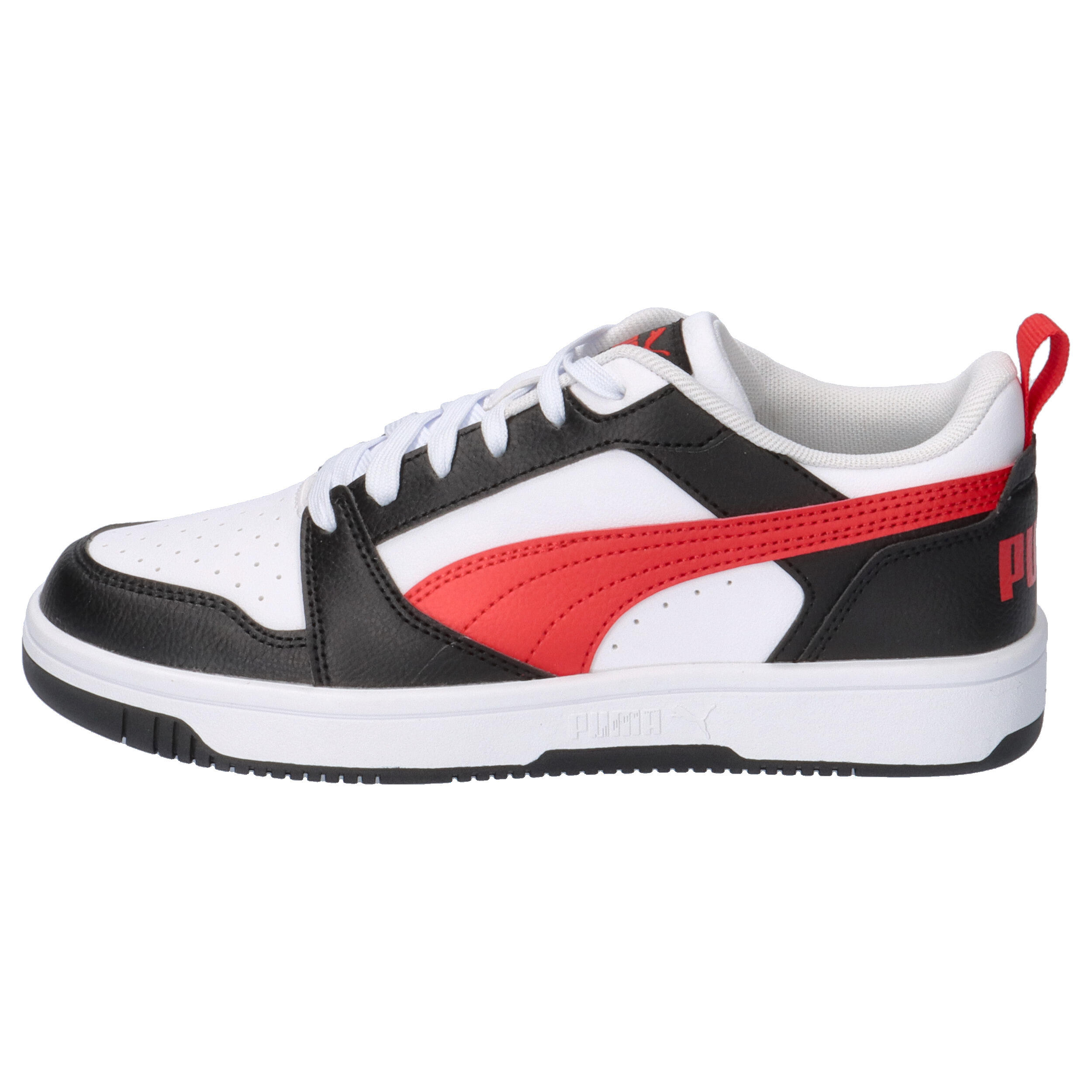 Rebound V6 Lo sneakers voor jongeren PUMA White For All Time Red Black 10/15