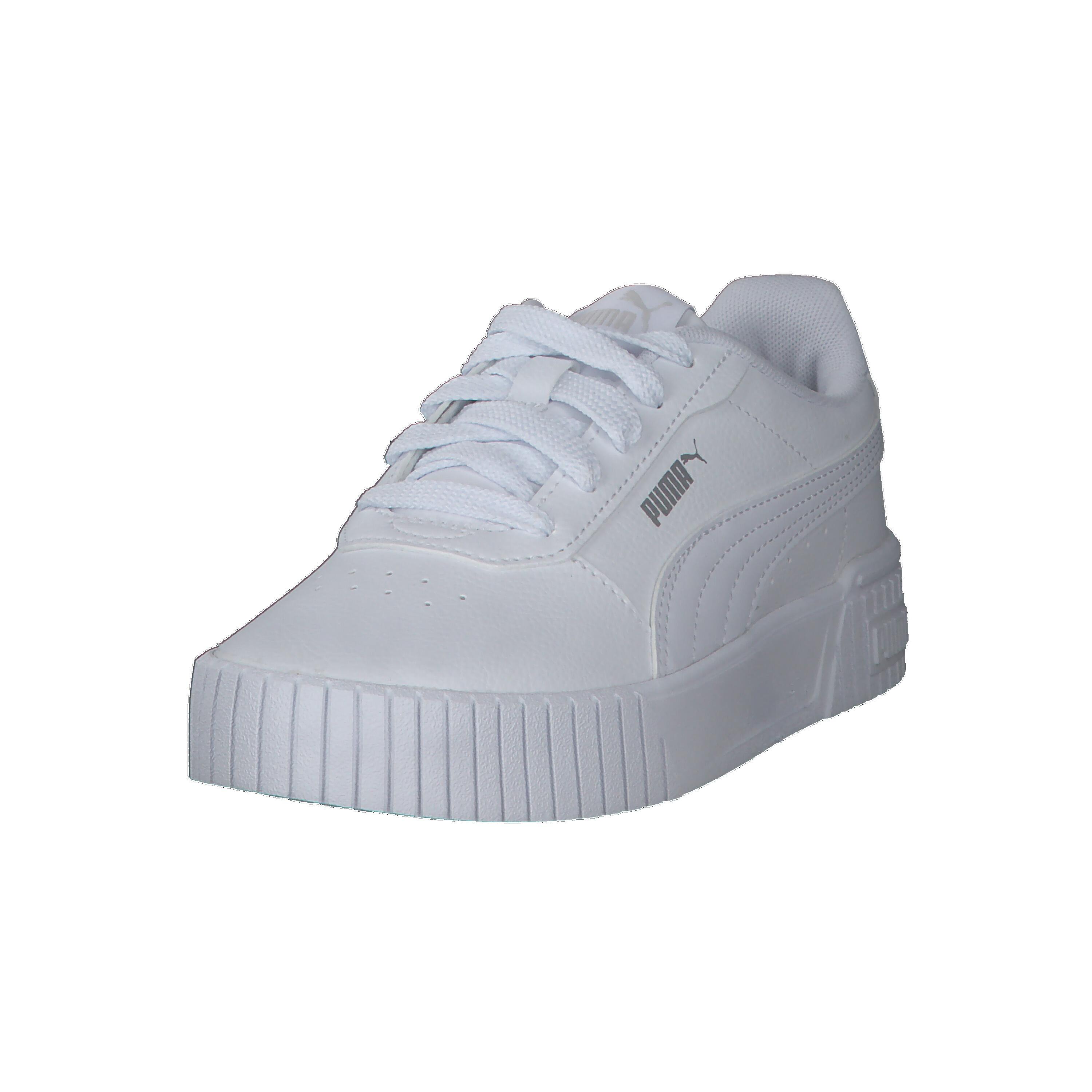 Carina 2.0 Sneakers Mädchen PUMA White Silver Gray 9/15