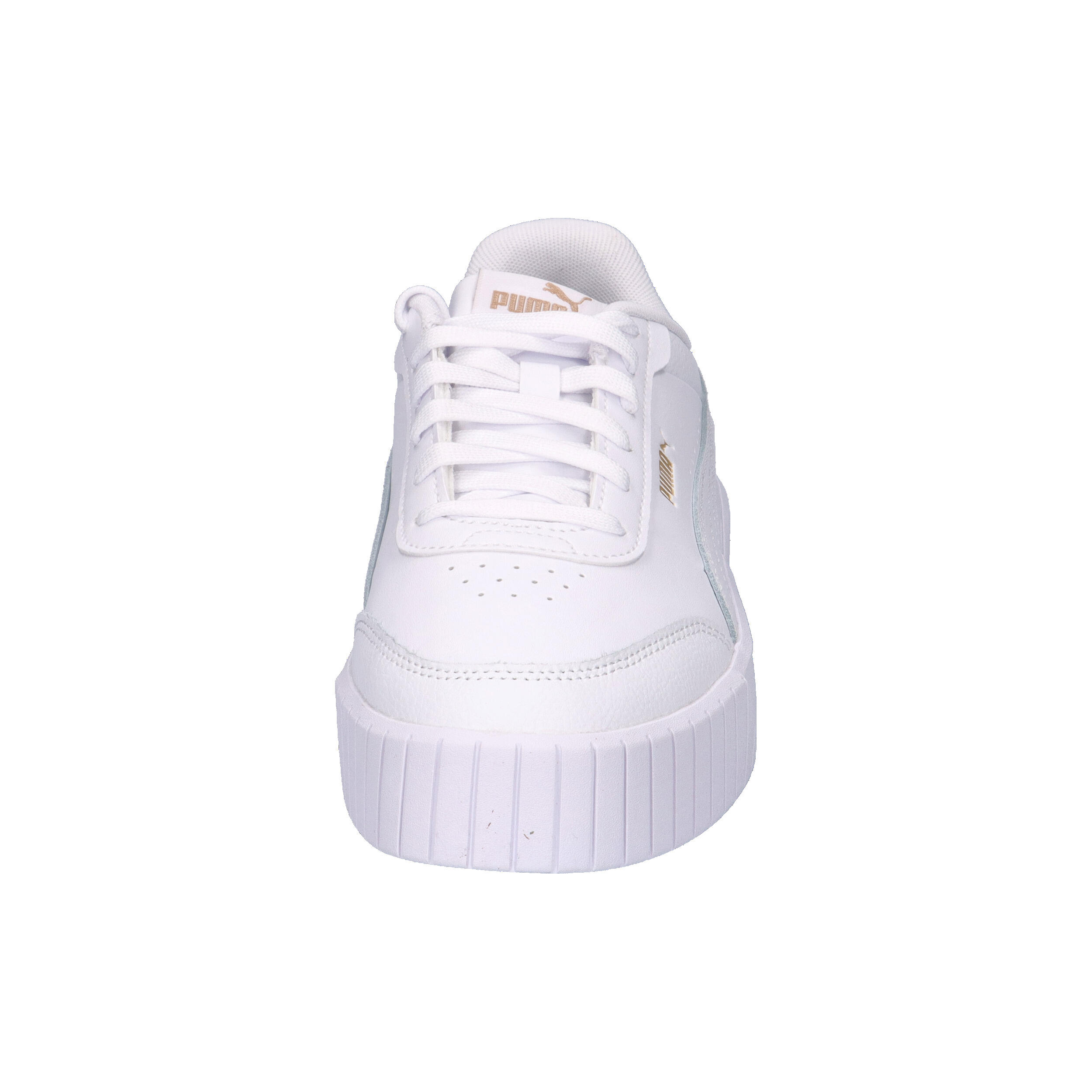 Puma Carina Mia JR, Sneaker Ragazza Platform - Bianco 3/15