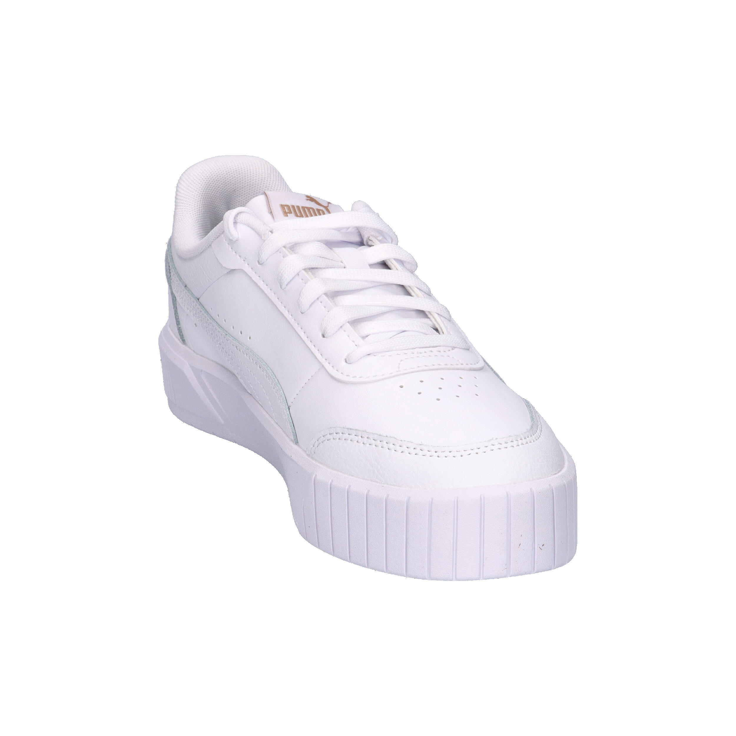 Puma Carina Mia JR, Sneaker Ragazza Platform - Bianco 2/15