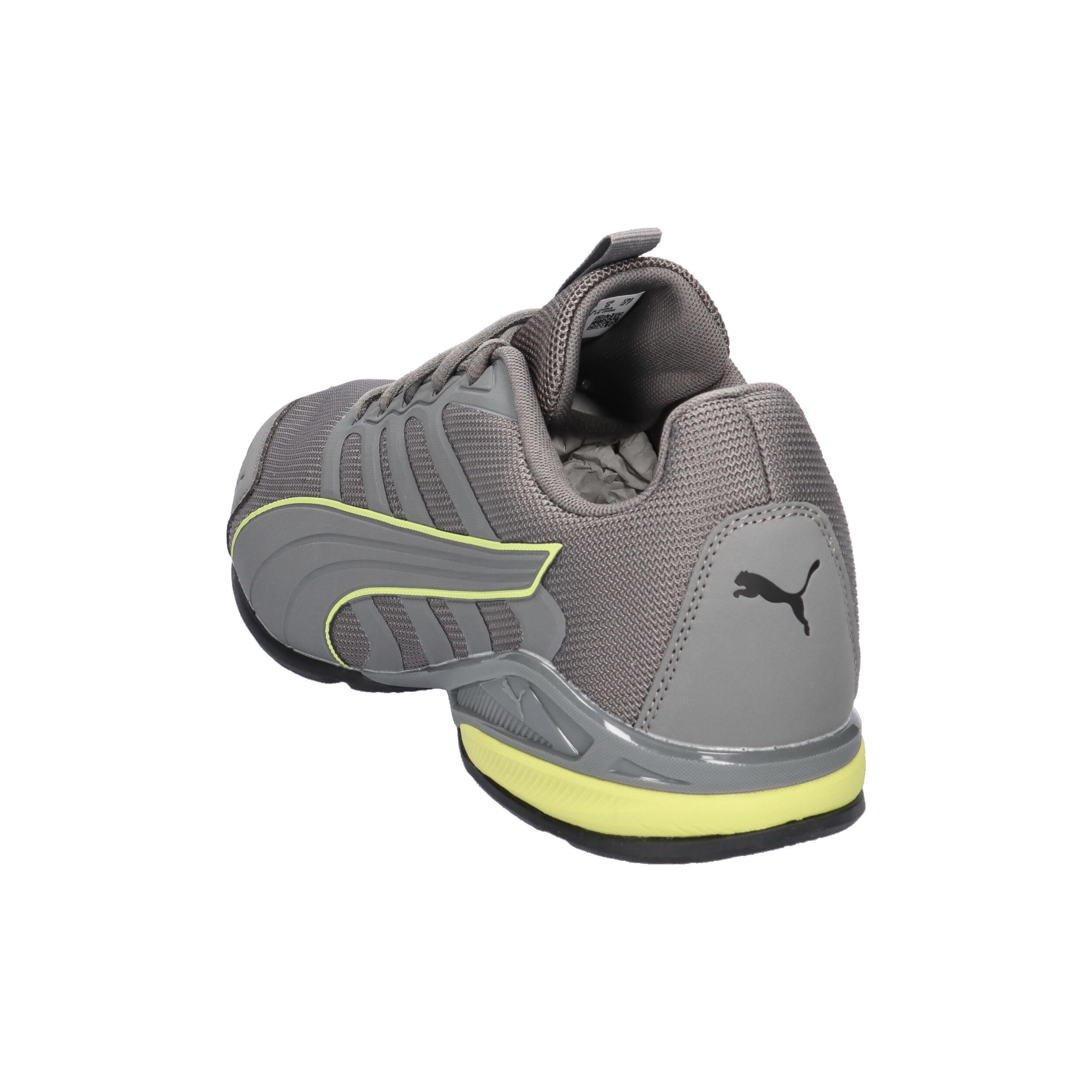 PUMA Unisex Electro Sneaker  Sneaker 312964 10  Cool Dark Grey-Lux Lime 12/15