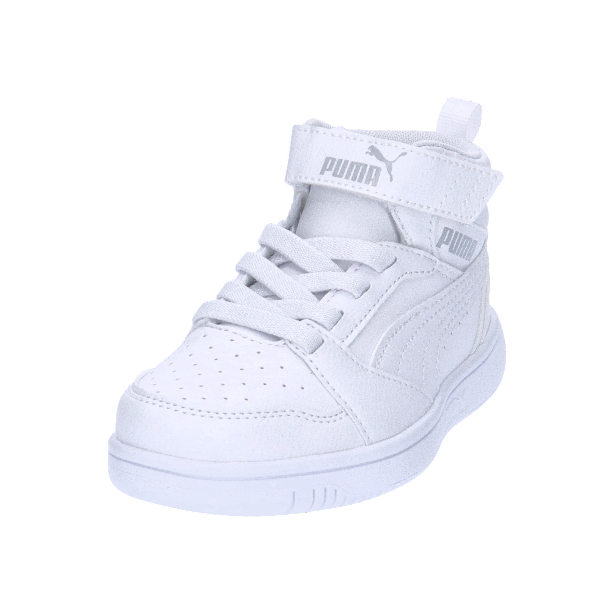 Rebound V6 Mid sneakers voor kinderen PUMA White Cool Light Gray 9/15