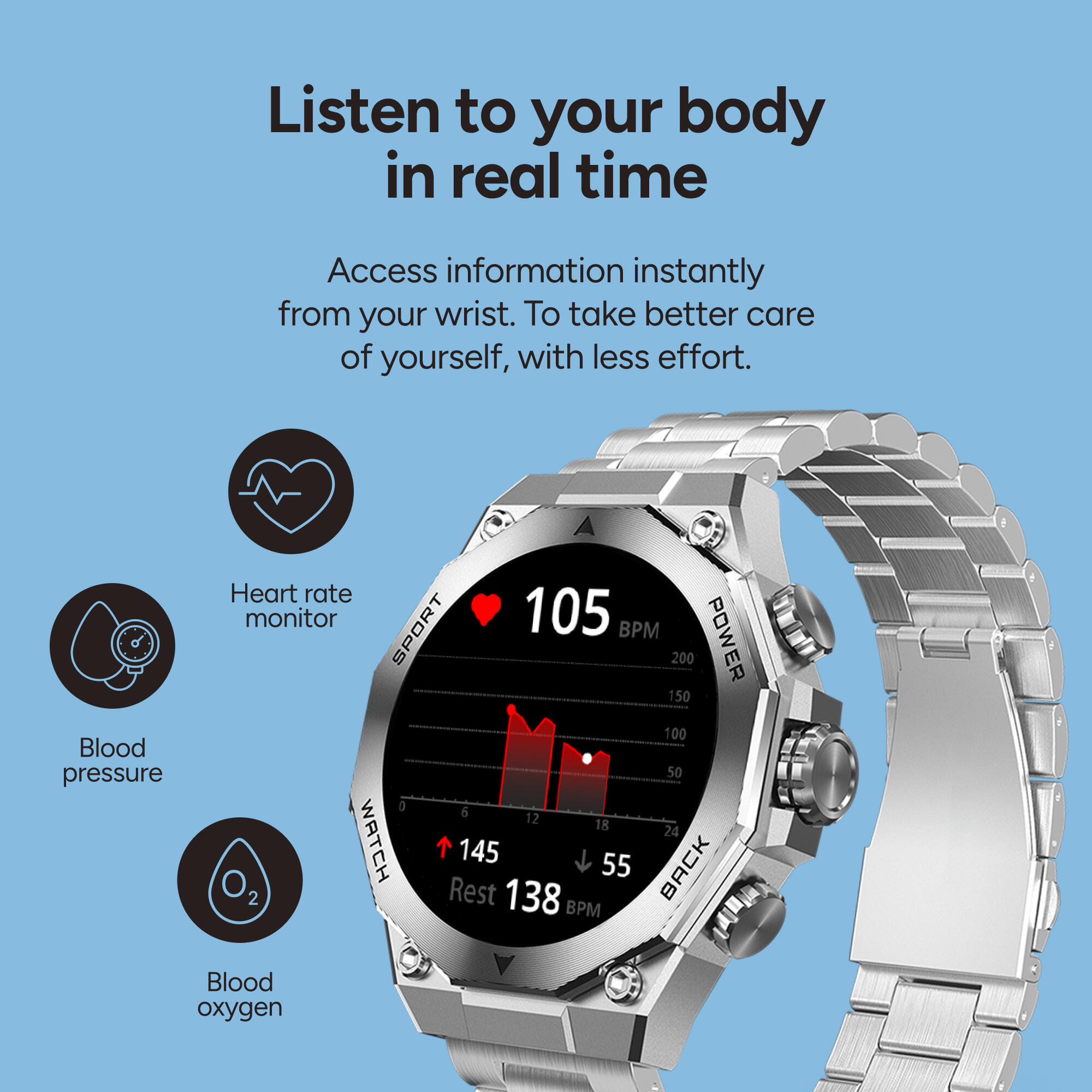 Smartwatch KSIX Smartwatch 8/11