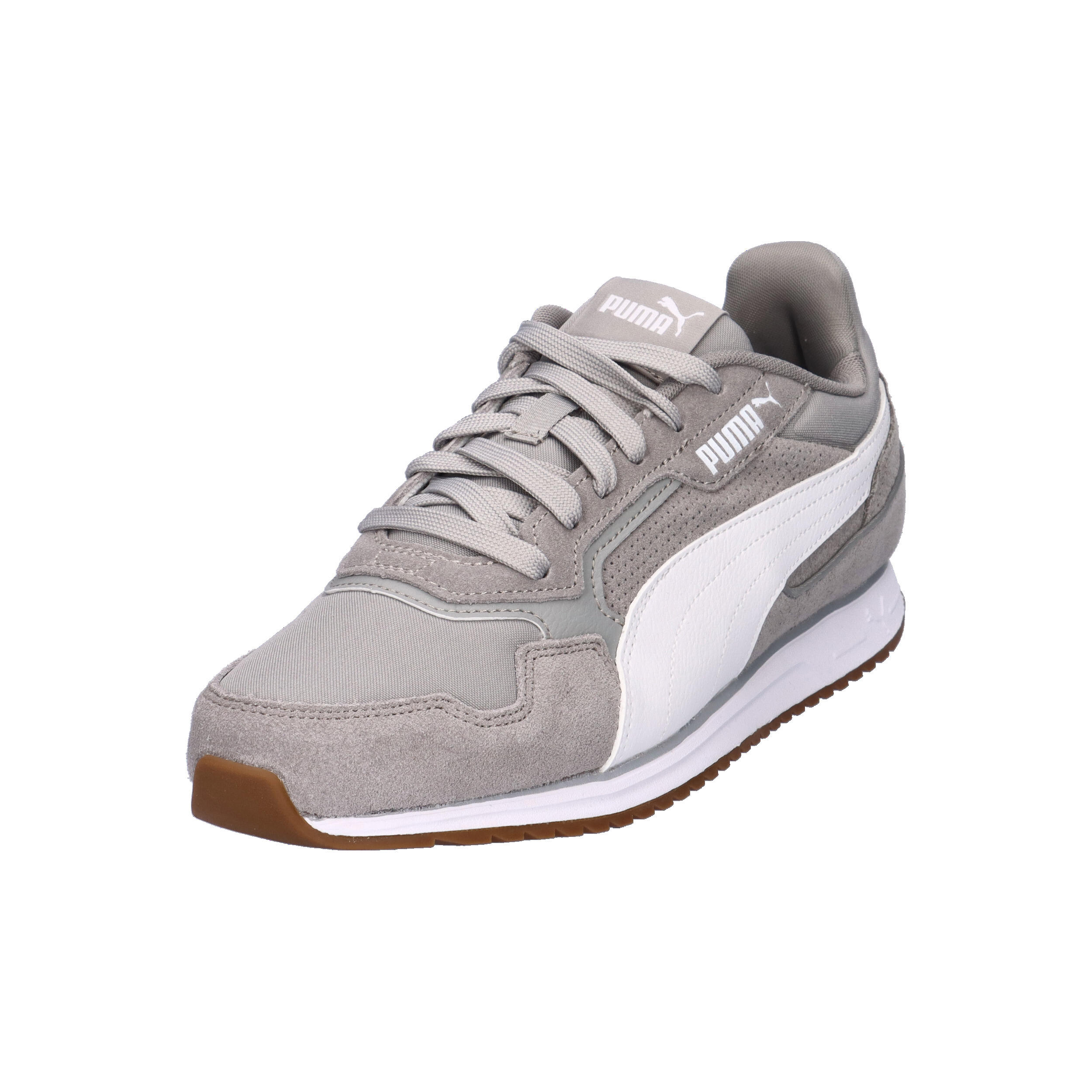 Softride St Miler Sneakers Erwachsene PUMA Gray Echo White Gum Beige 9/15