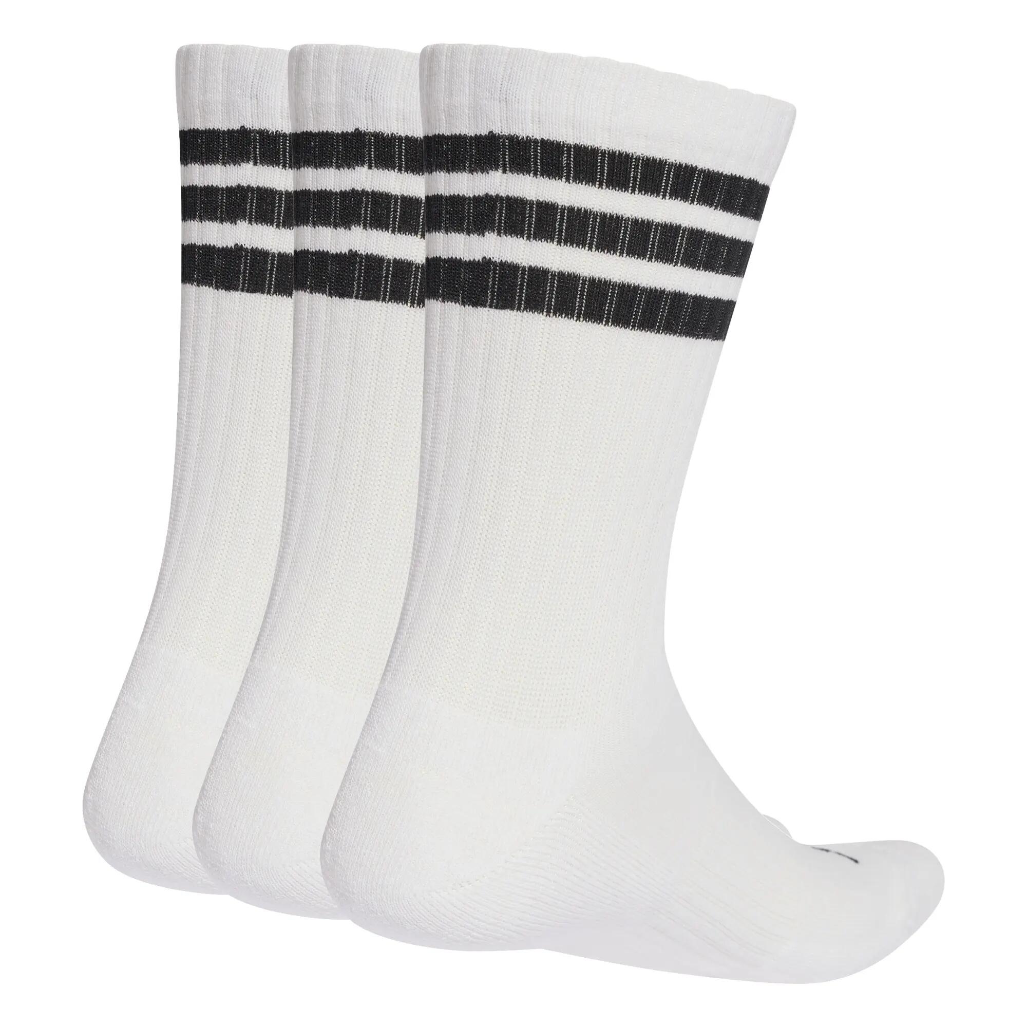 3-Stripes Cushioned Crew Socks 3 Pair Pack 6/8