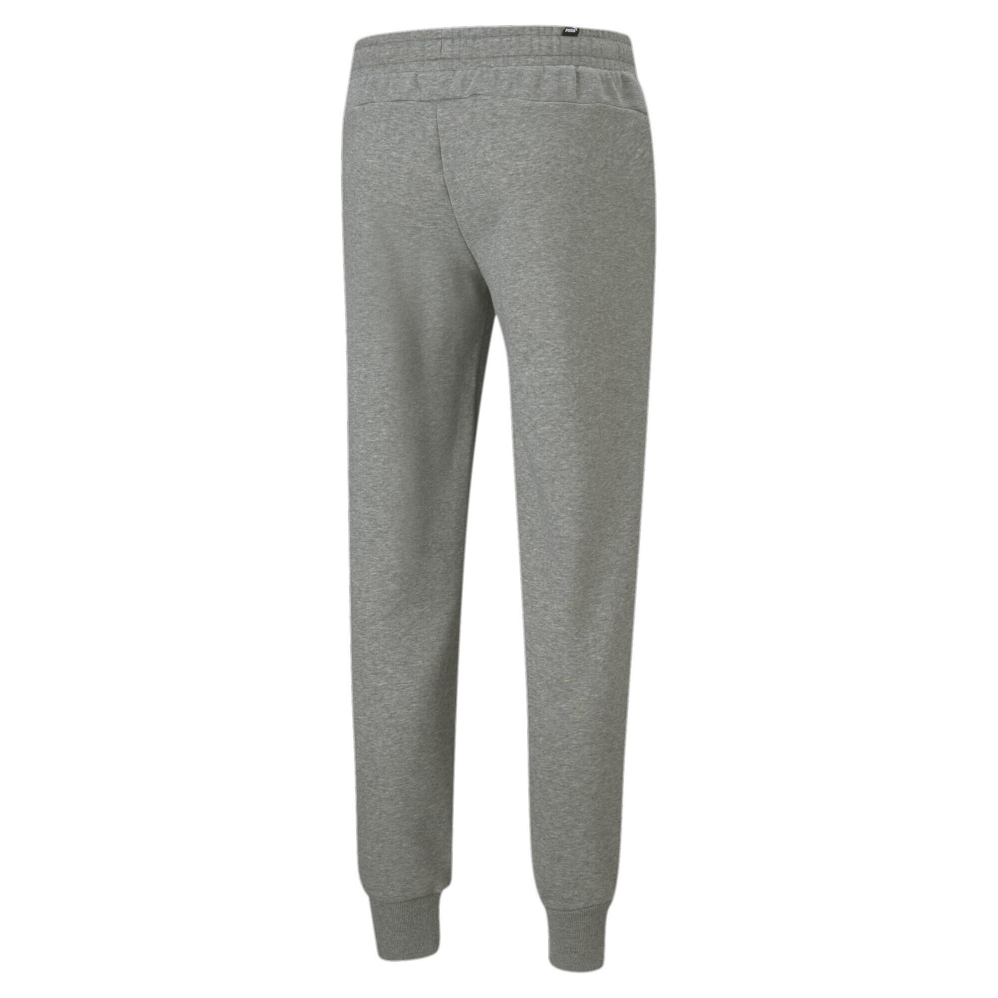 Męskie spodnie dresowe z logo Essentials PUMA Medium Gray Heather 7/7