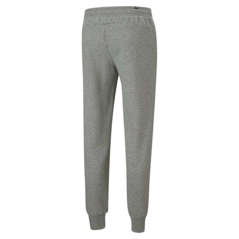 Pantaloni de trening Essentials Logo pentru bărbați PUMA Medium Gray Heather