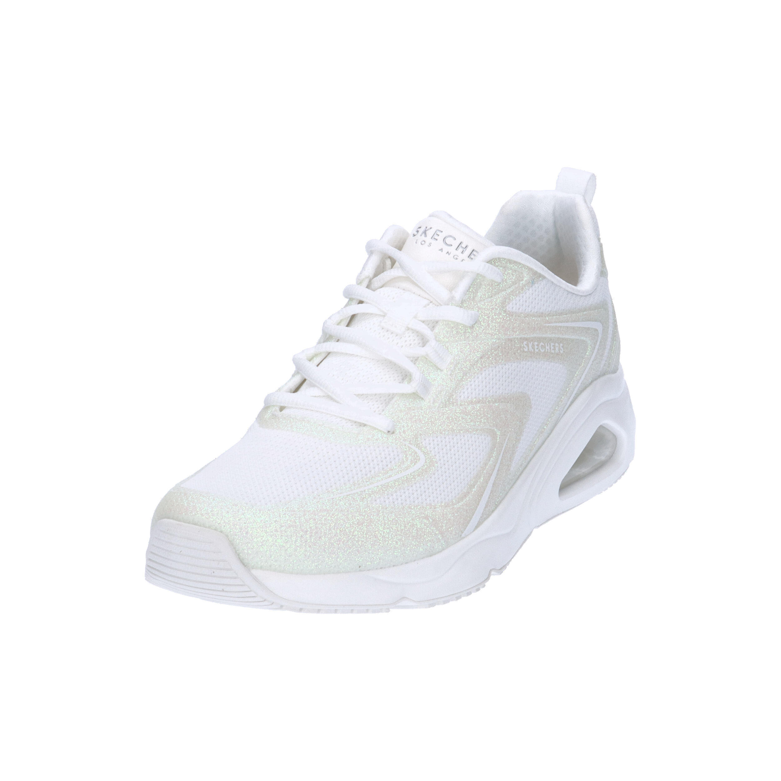 Sapatilhas Mulher Skechers Tresair Uno Glitairy Branco 9/10
