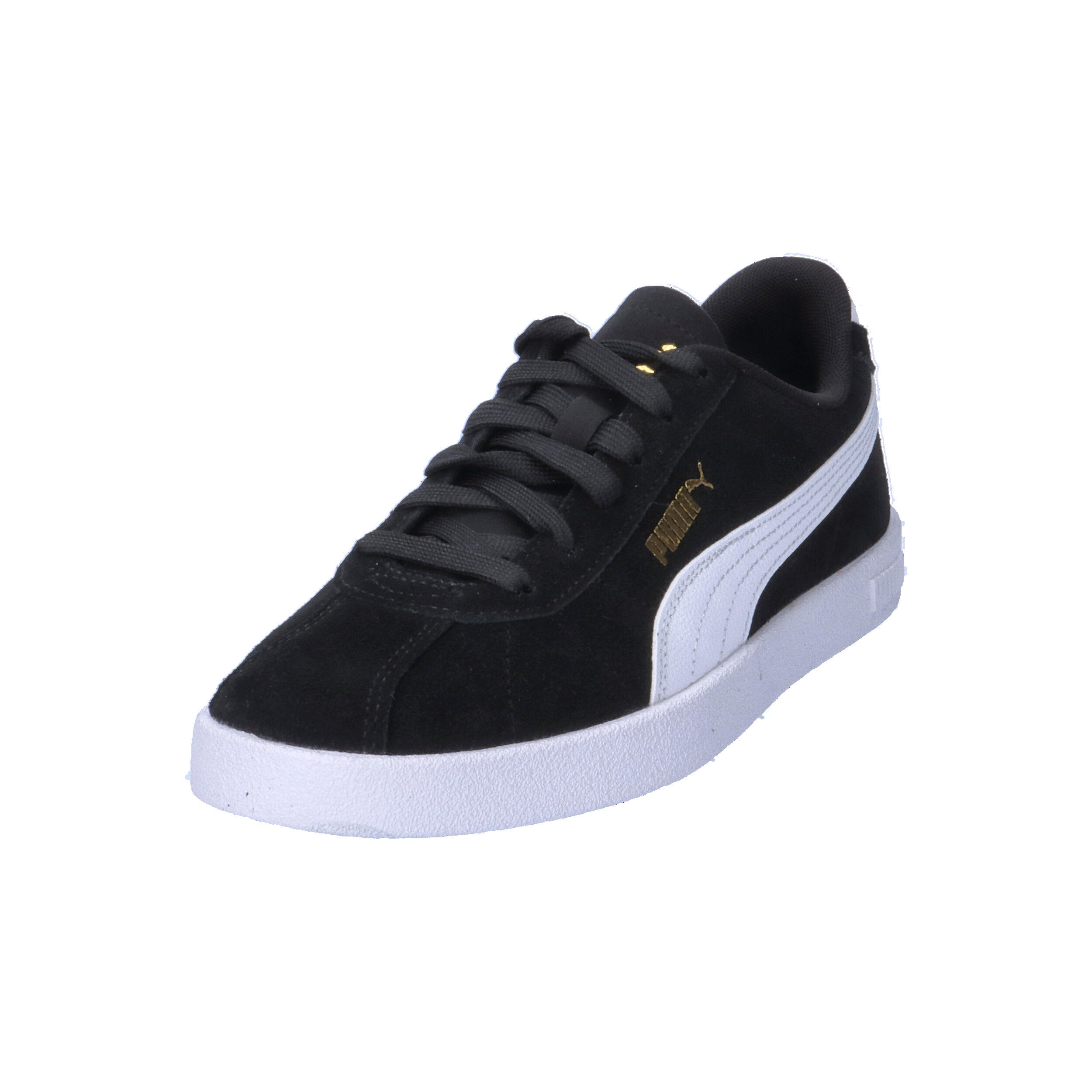 Młodzieżowe sneakersy PUMA Club II PUMA Black White Gold 9/10