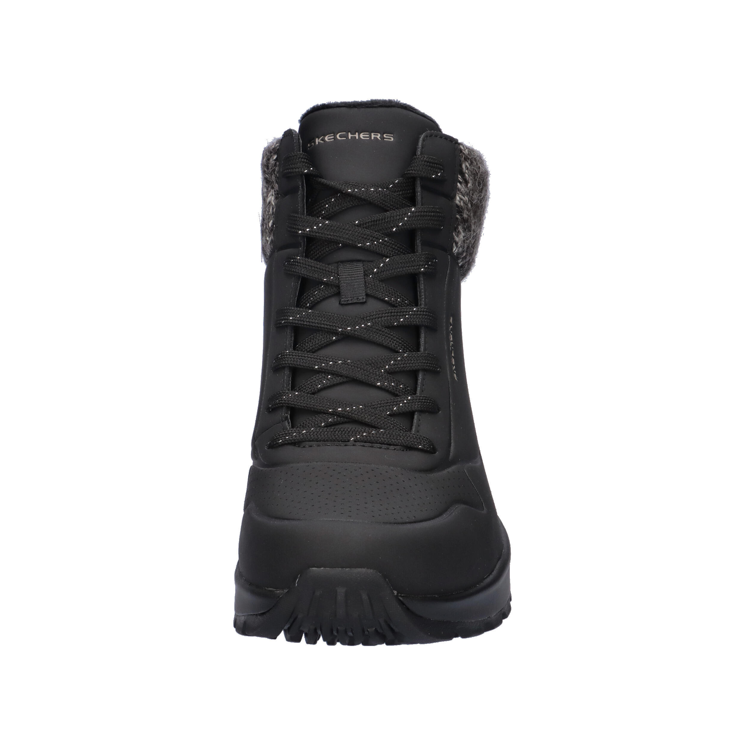Pantofi peste gleznă universali 167988blk pentru iarnă negri damă 3/15