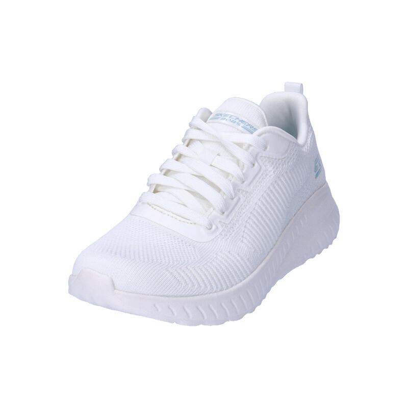 Baskets Femme Baskets Skechers BOBS SQUAD CHAOS - FACE O Blanc Blanc Skechers