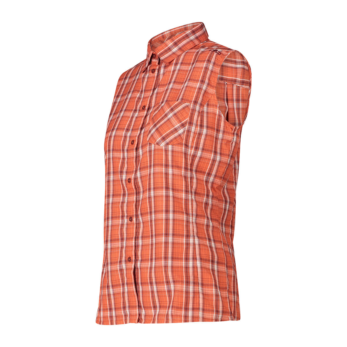 Camisa de cuadros sin mangas mujer CMP 3/5