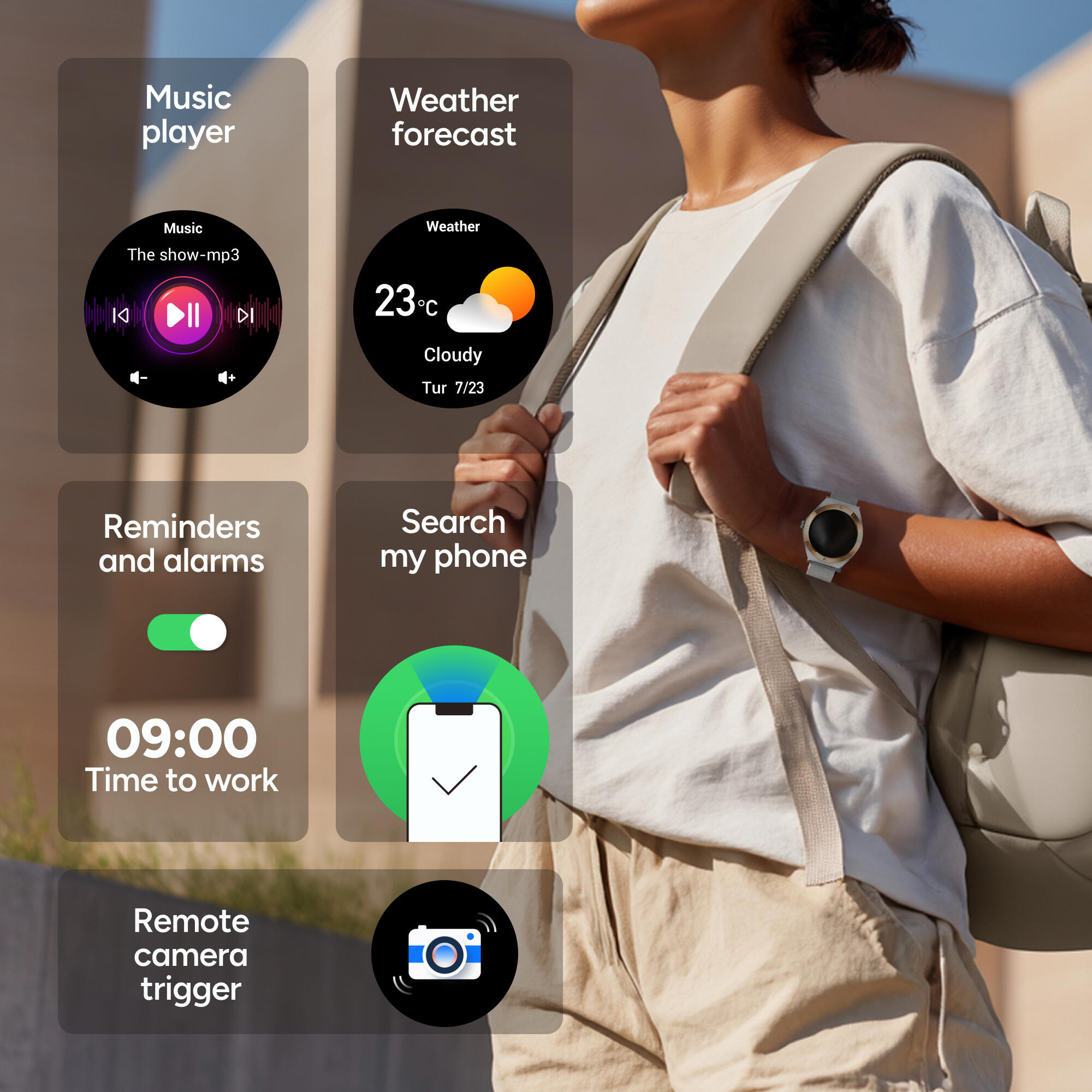 Smartwatch KSIX Lya Go 8/9