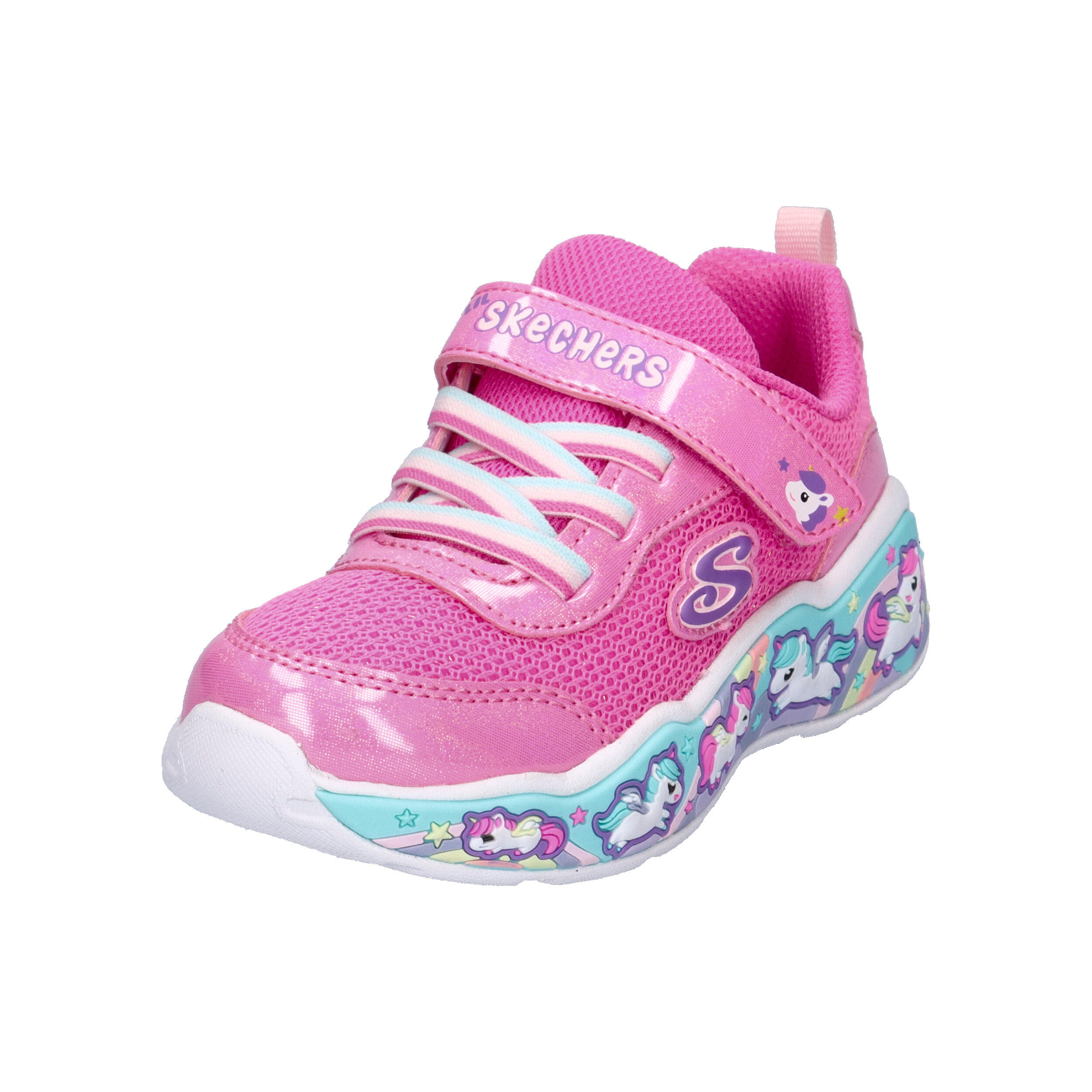 Baskets Skechers Play Scene - Fun Squ, Rose, Enfants 9/15