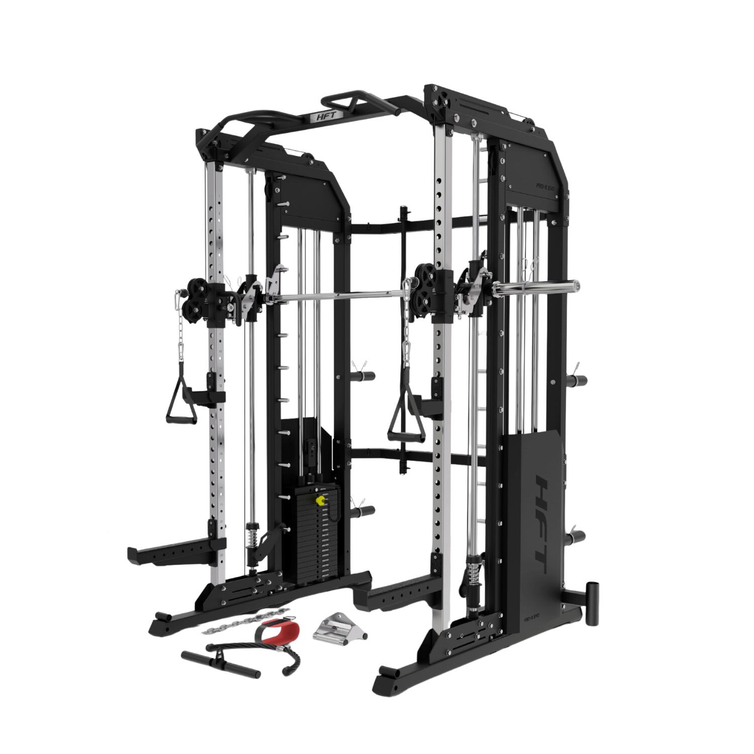 Smith Machine HFT PRO-X EVO Dual Function - Homefittools