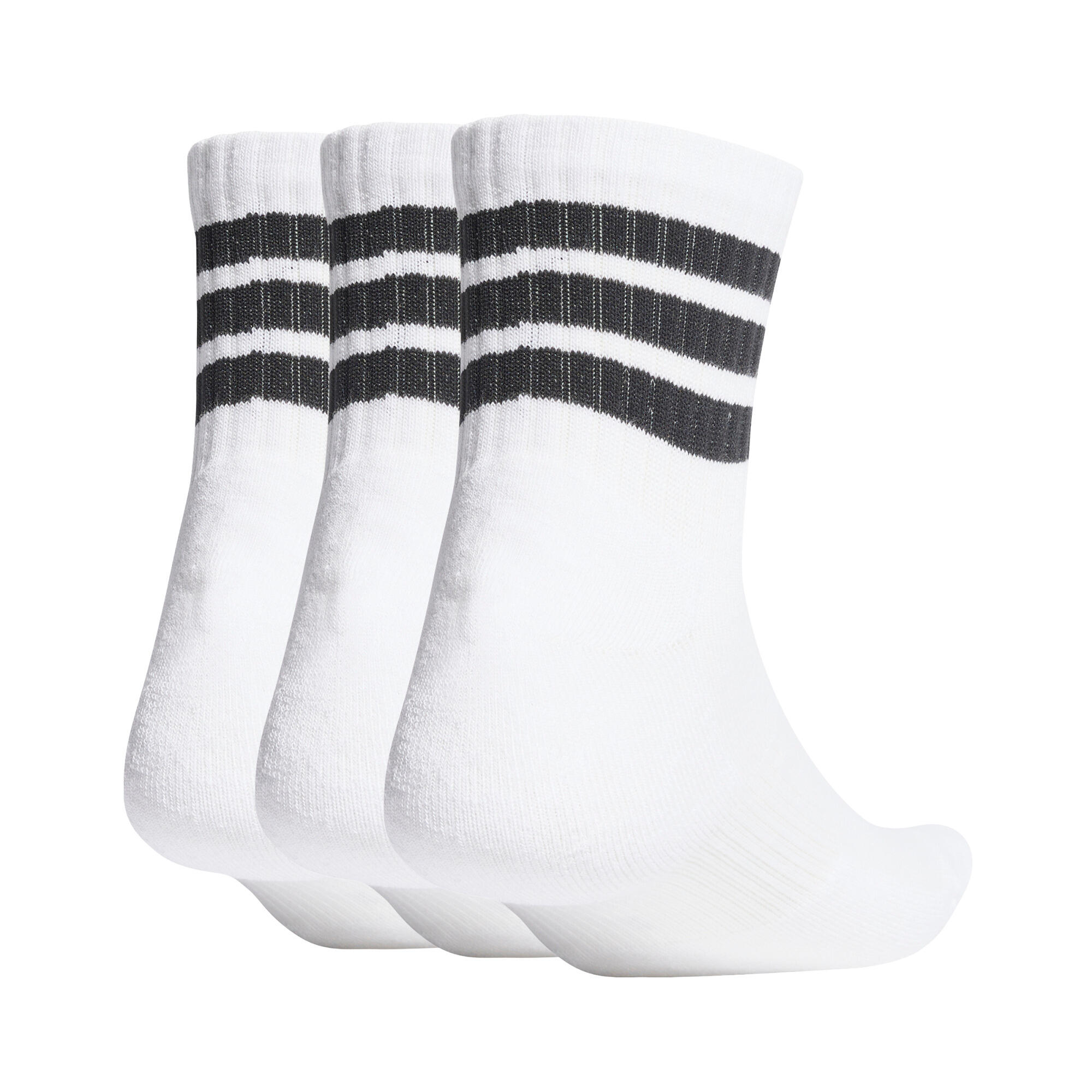 3-STREIFEN SPORTSWEAR DÄMPFENDE HALBHOHE SOCKEN, 3 PAAR 6/8