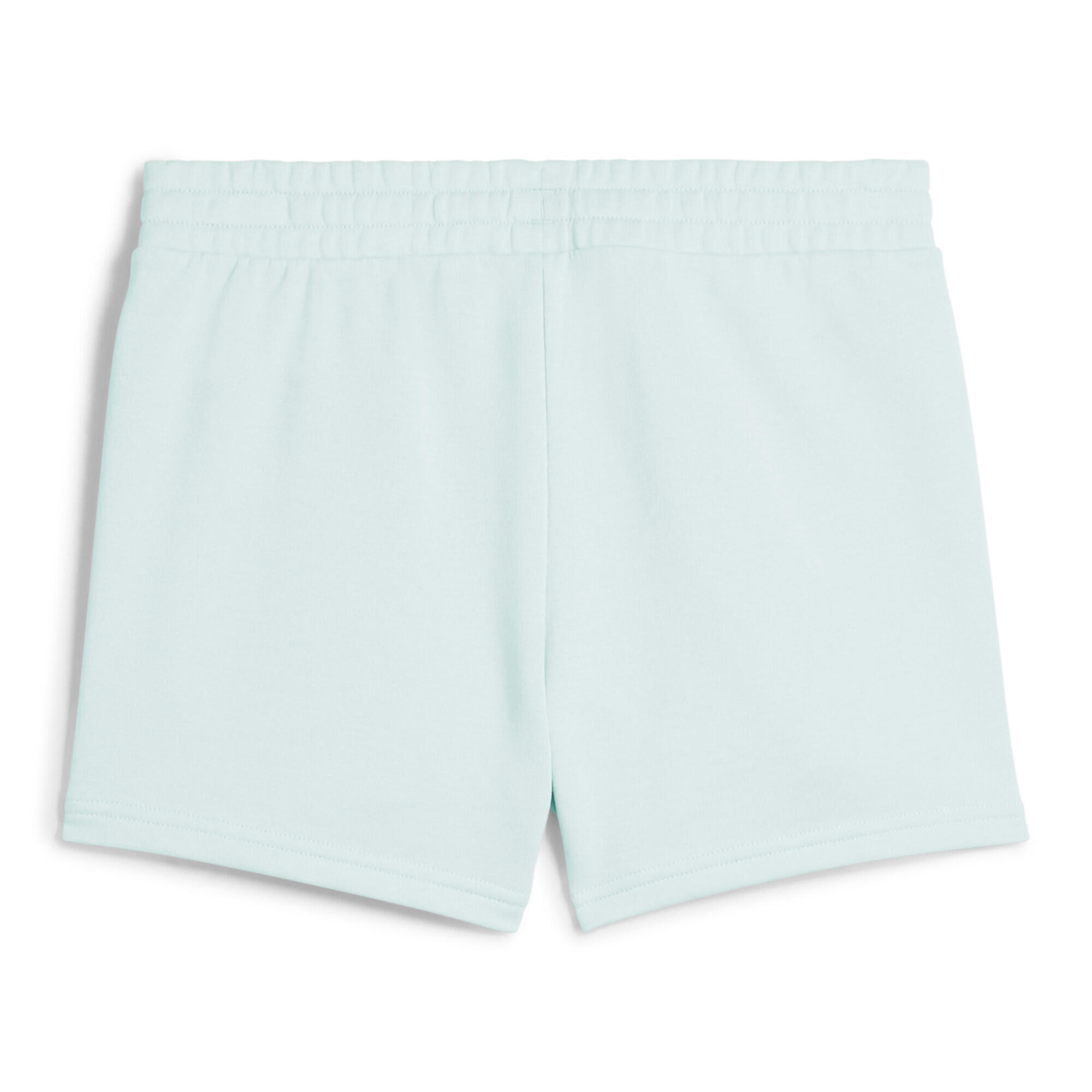 Short 4'' à petit logo N° 1 Logo ESS Femme PUMA Peaceful Blue 8/8
