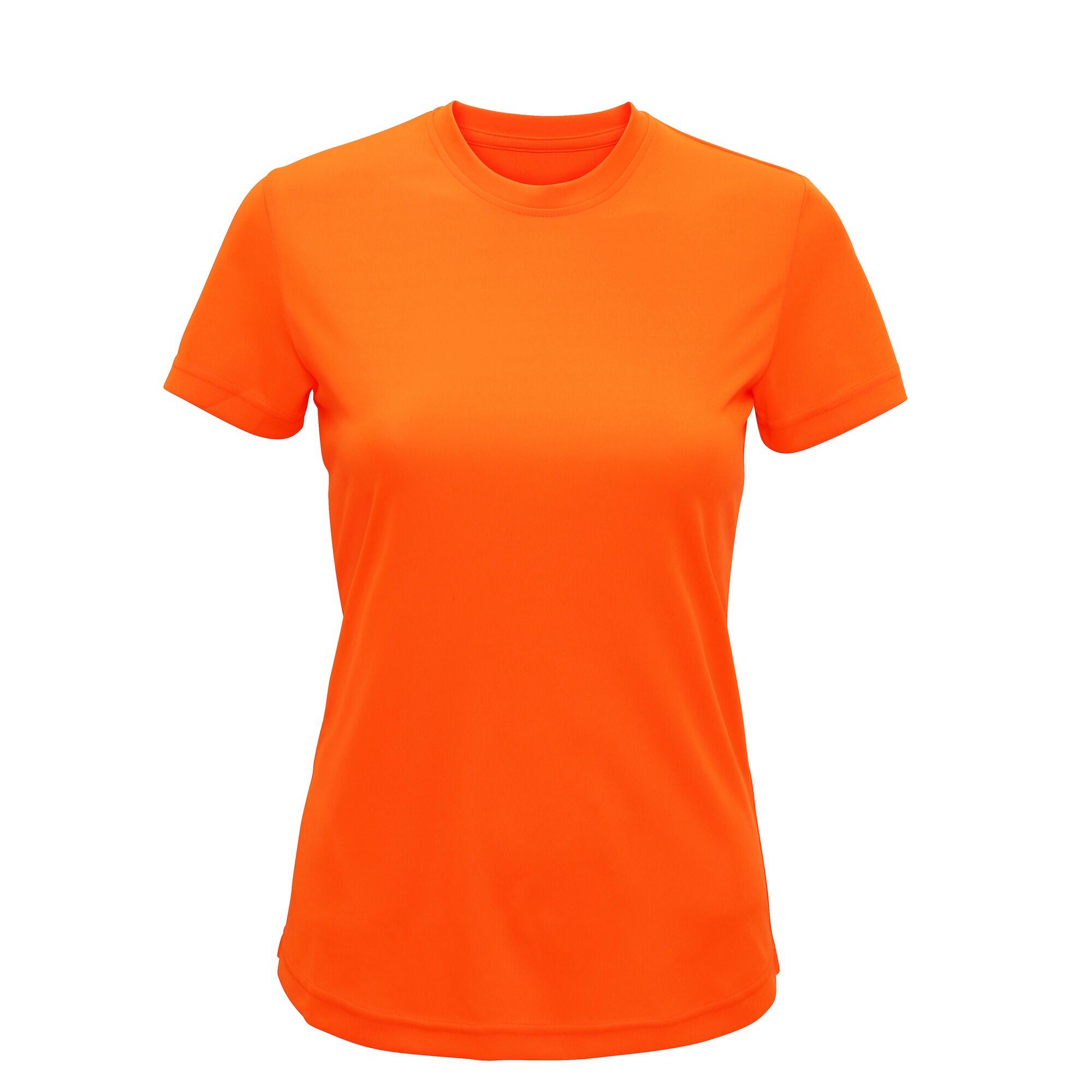 Women's Tri Dri TShirt (Bright orange)