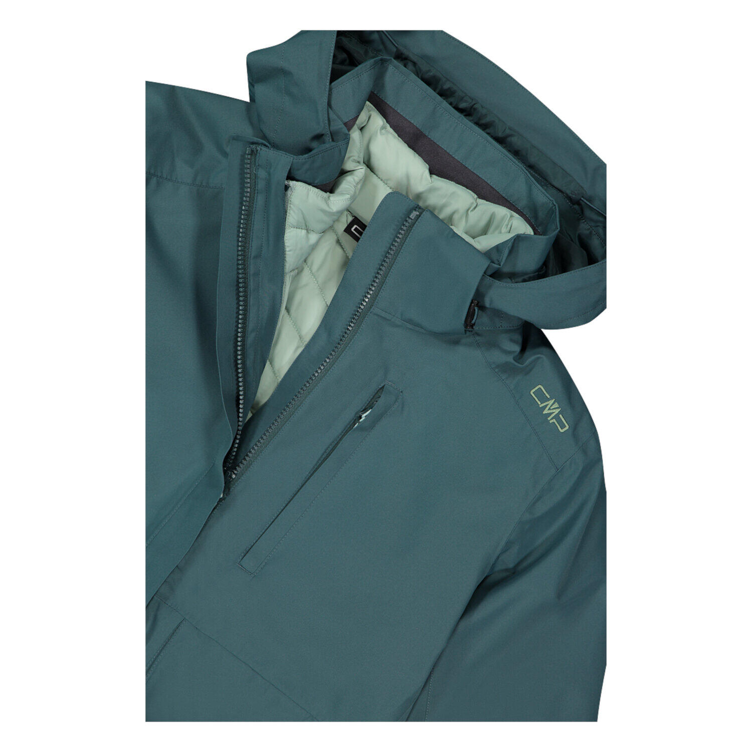 Doudoune zippée à capuche détachable femme CMP 3/13