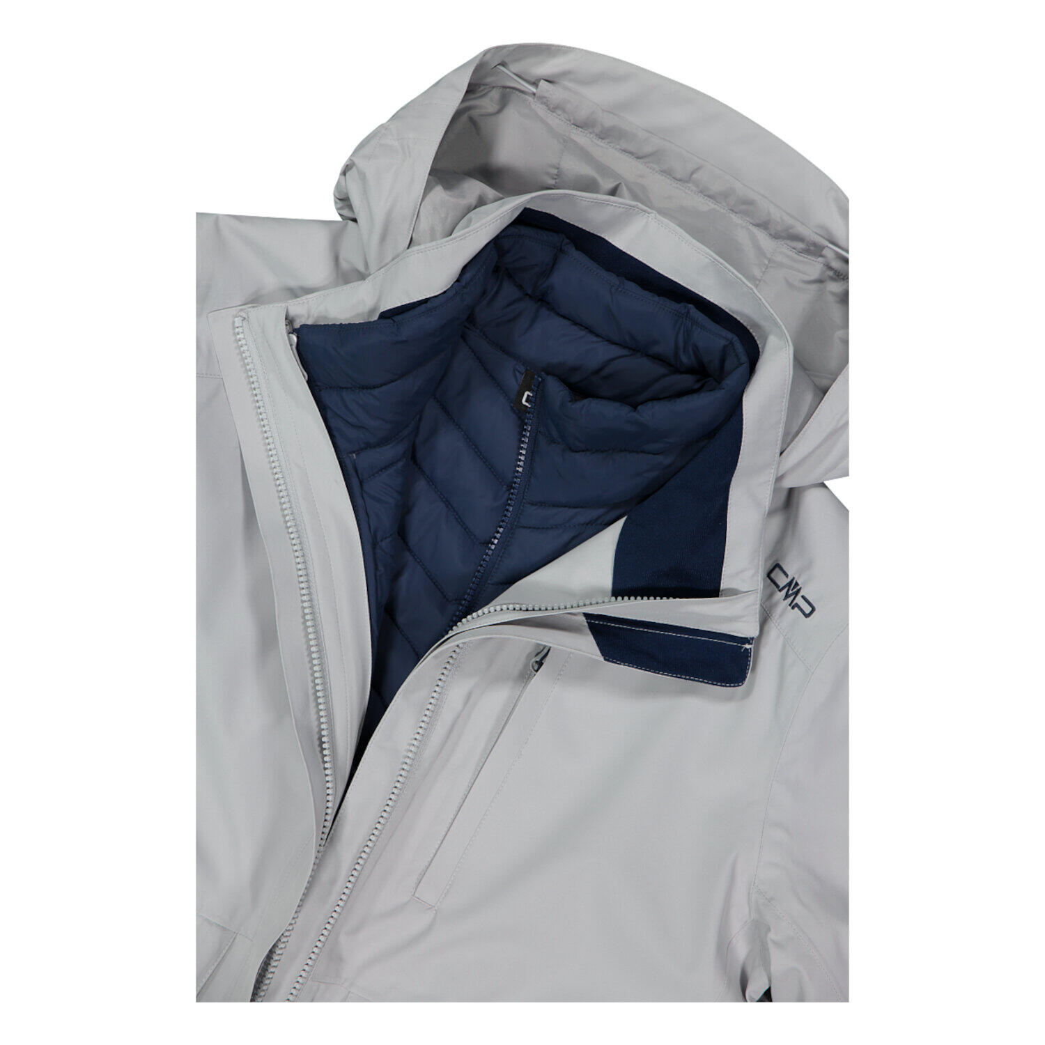 Doudoune zippée à capuche détachable femme CMP 3/14