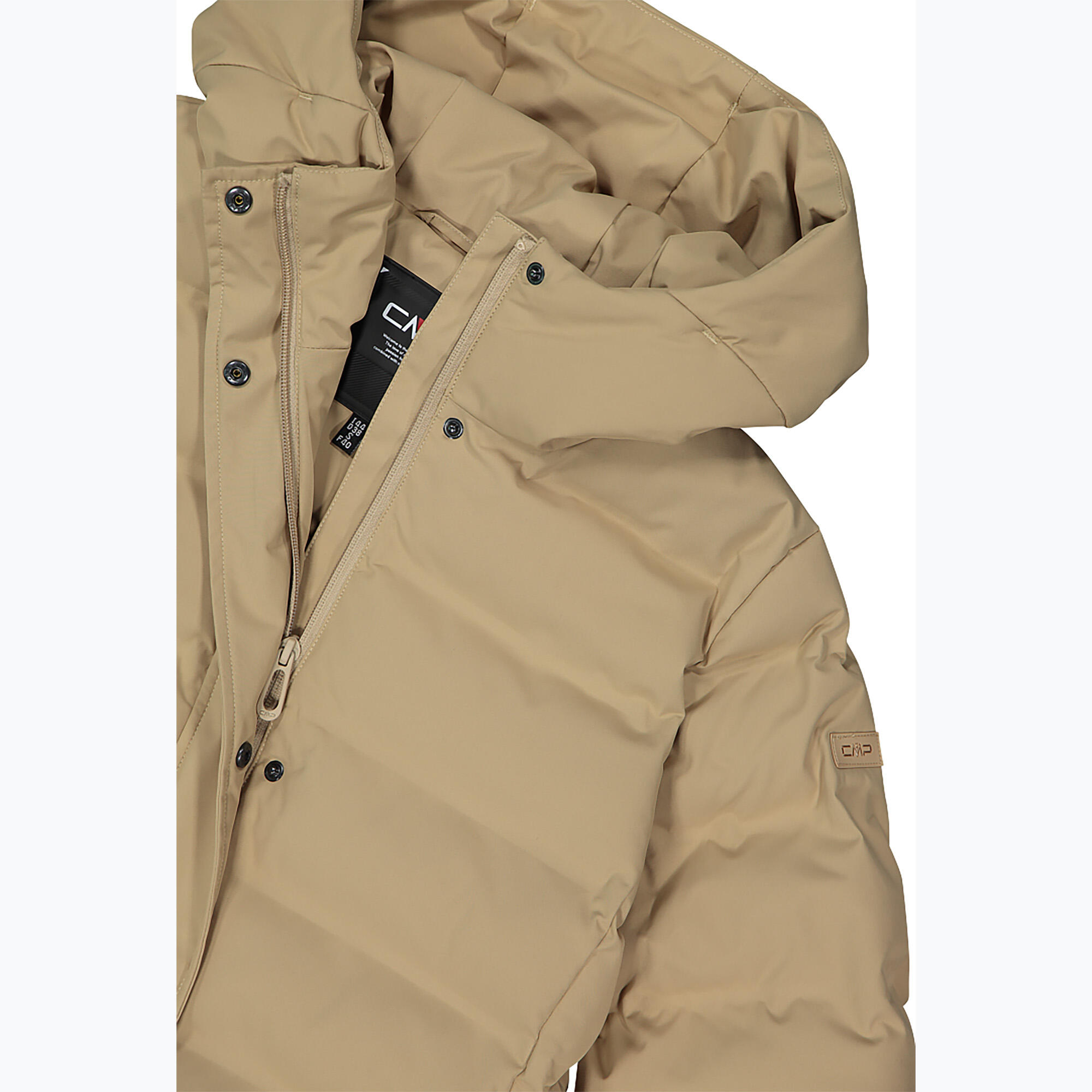 Giacca a vento donna con cappuccio e zip CMP 5/7