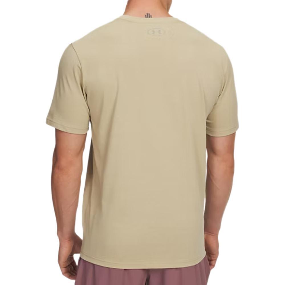 T-shirt Uomo Under Armour Camo Boxed Beige Scuro 2/3