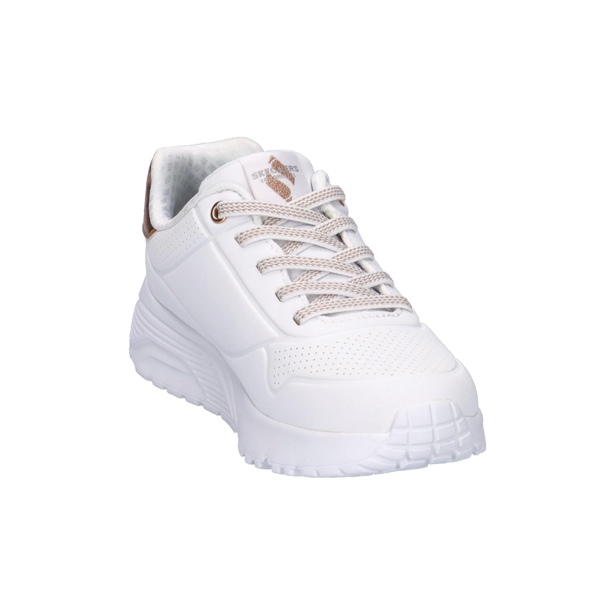 Chaussures pour enfant Skechers Uno lite-metallic mode Blanc 2/15
