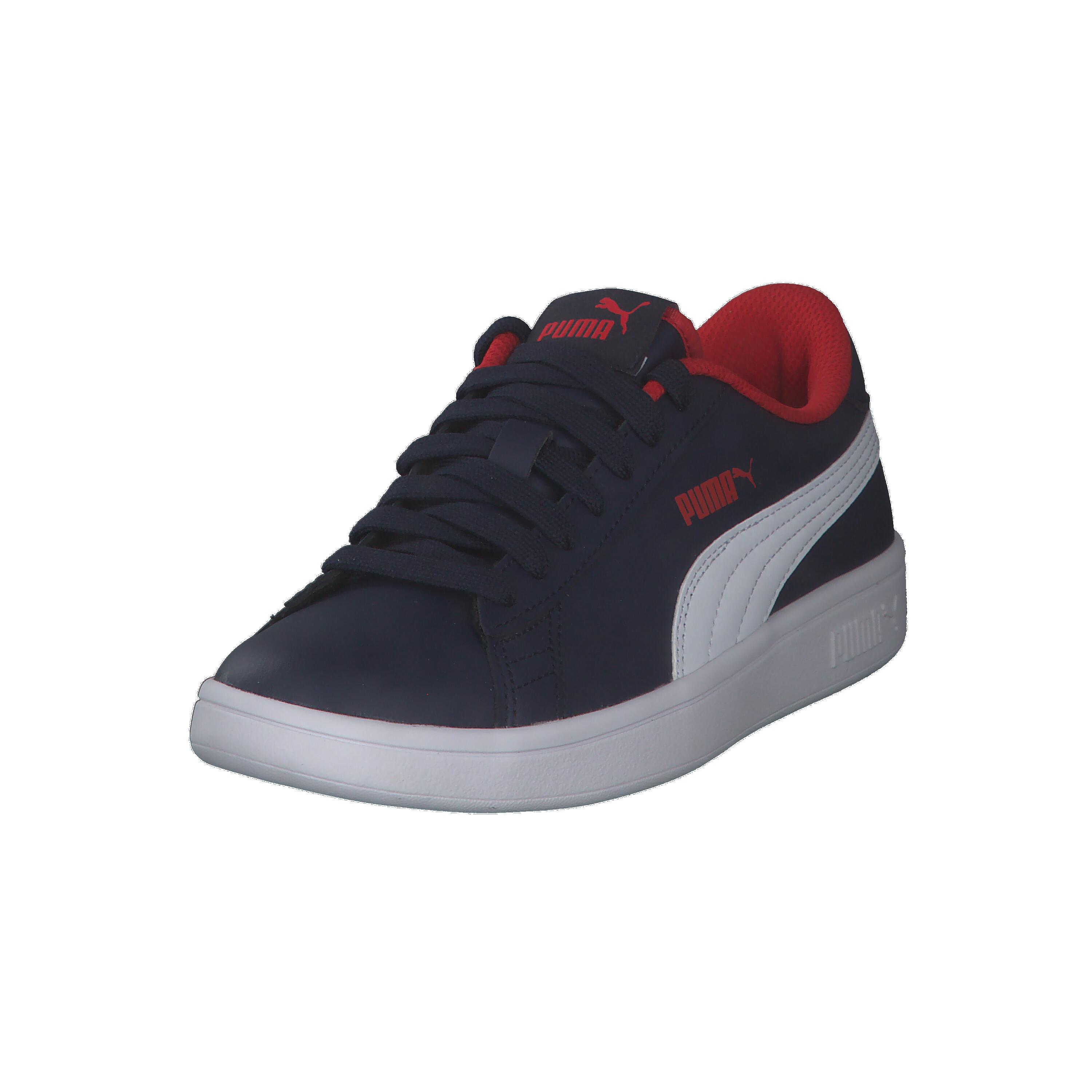 PUMA Smash V2 Sneakers Jugendliche PUMA Peacoat White High Risk Red Blue 9/15