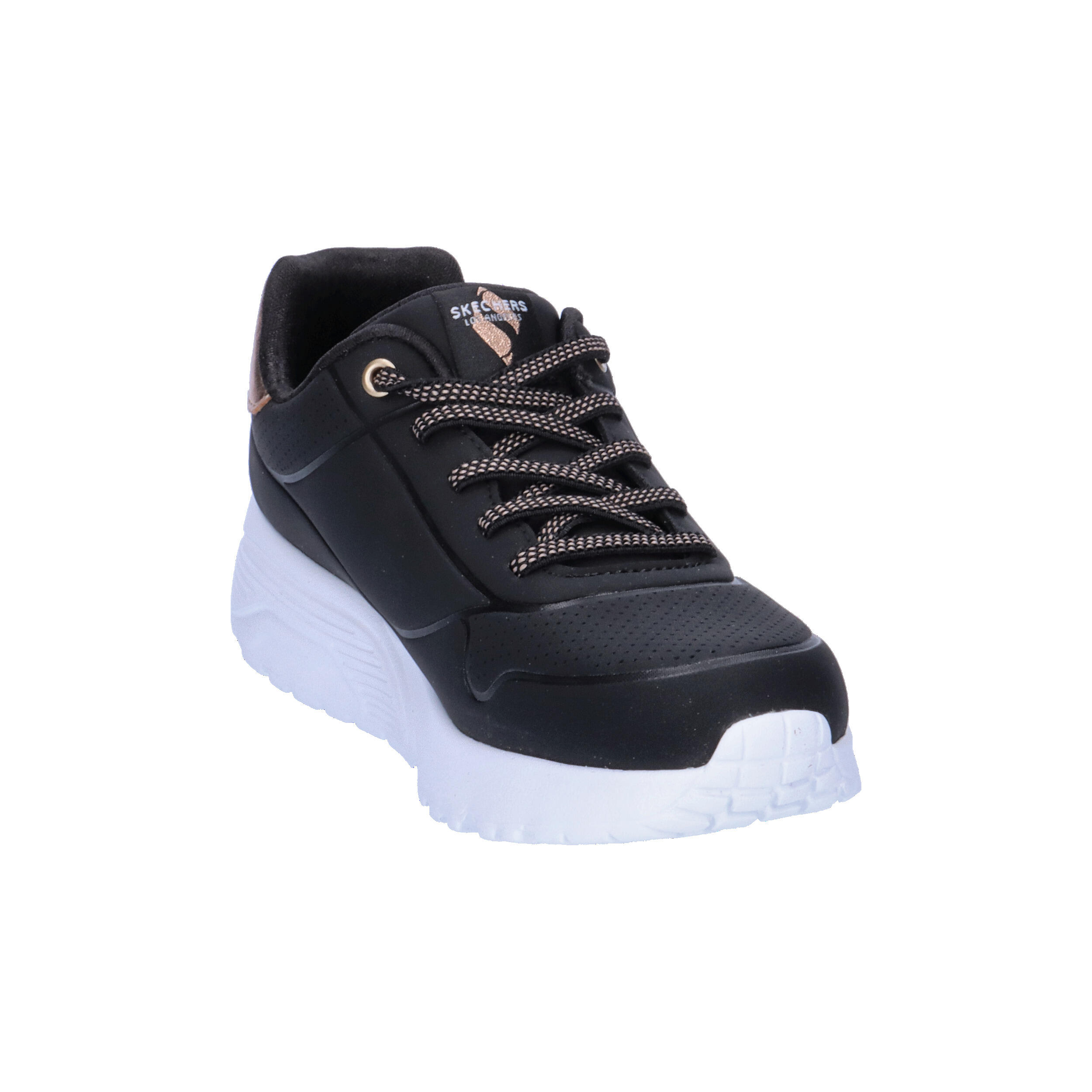 Buty SKECHERS UNO LITE-METALLIC MO Czarny 7/10