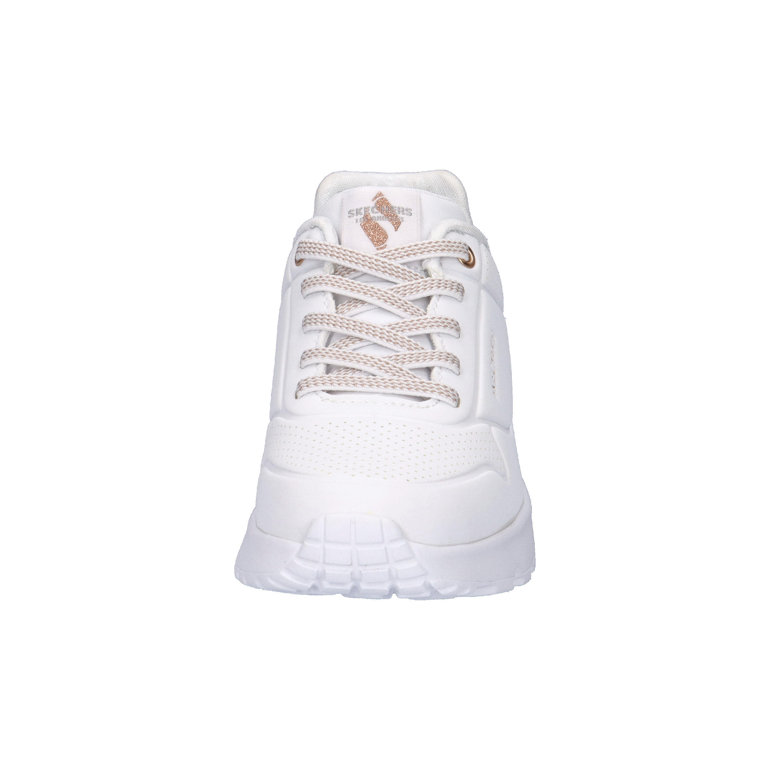 Chaussures pour enfant Skechers Uno lite-metallic mode Blanc 3/15