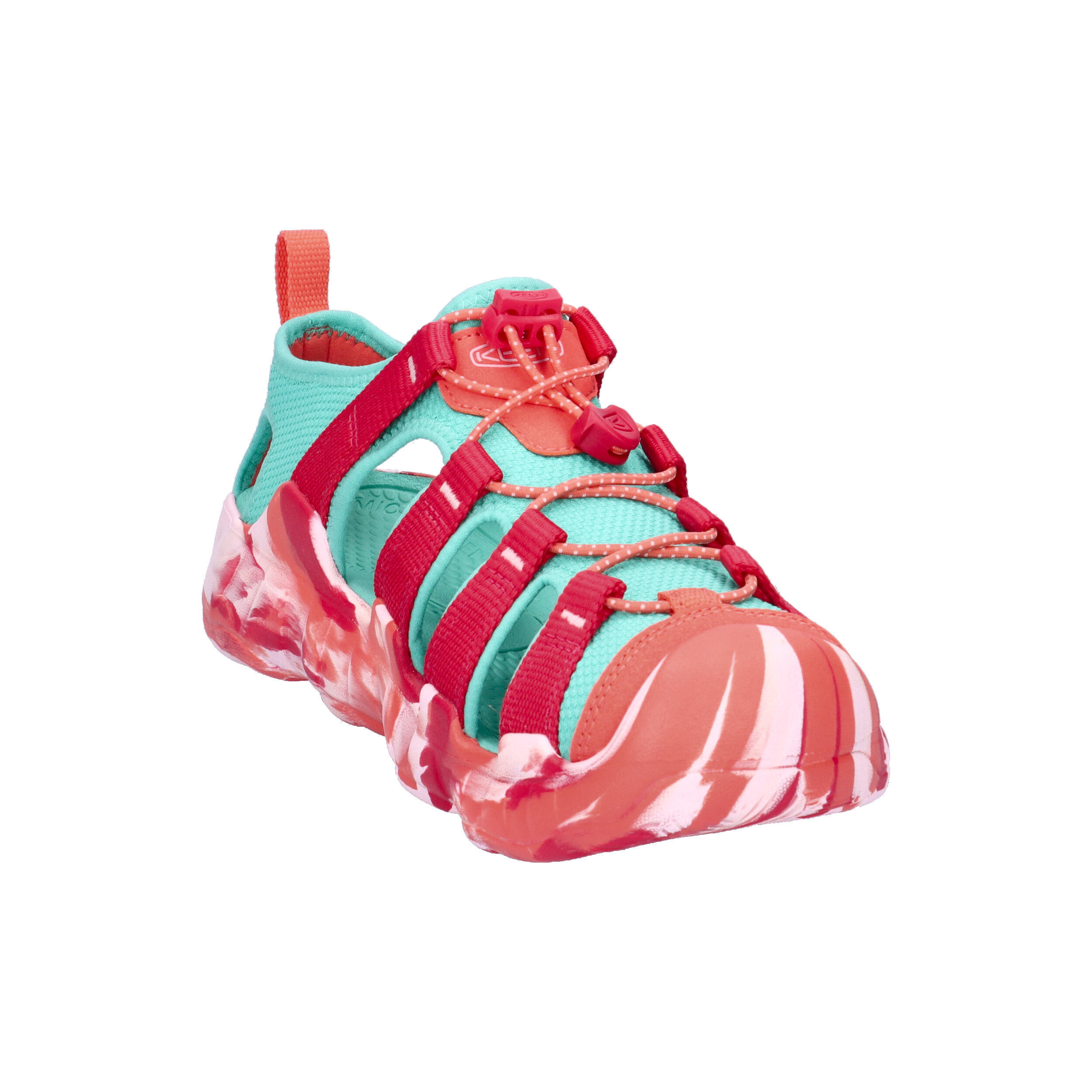 Keen Jr Hyperport H2 Raspberry/pool Blue Kids' Shoes 7/10