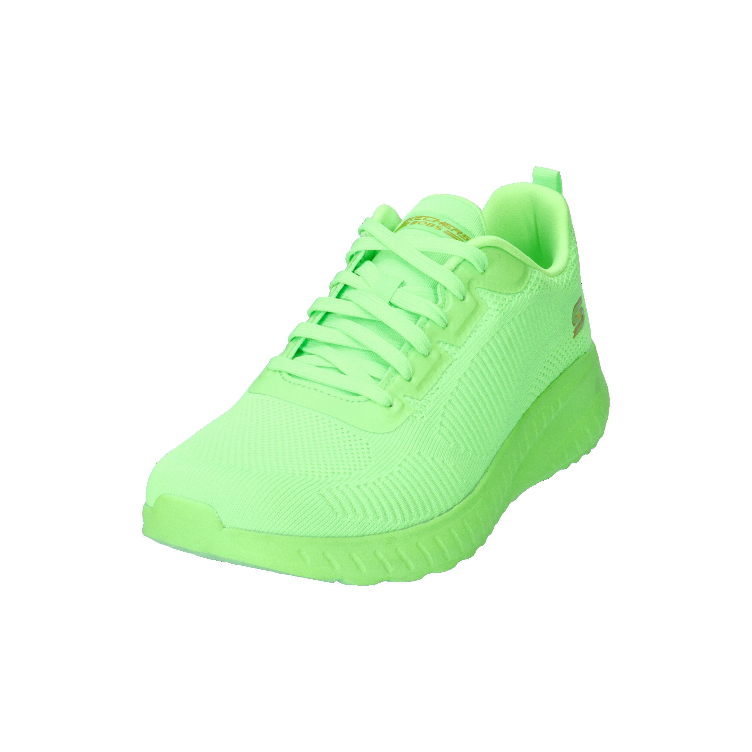 SKECHERS Femme BOBS SQUAD CHAOS COOL RYTHMS Sneakers Bleu Lime neón 9/15