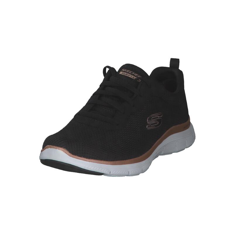 Baskets Femme Baskets Skechers FLEX APPEAL 4.0BRILLIANT Noir Noir Skechers