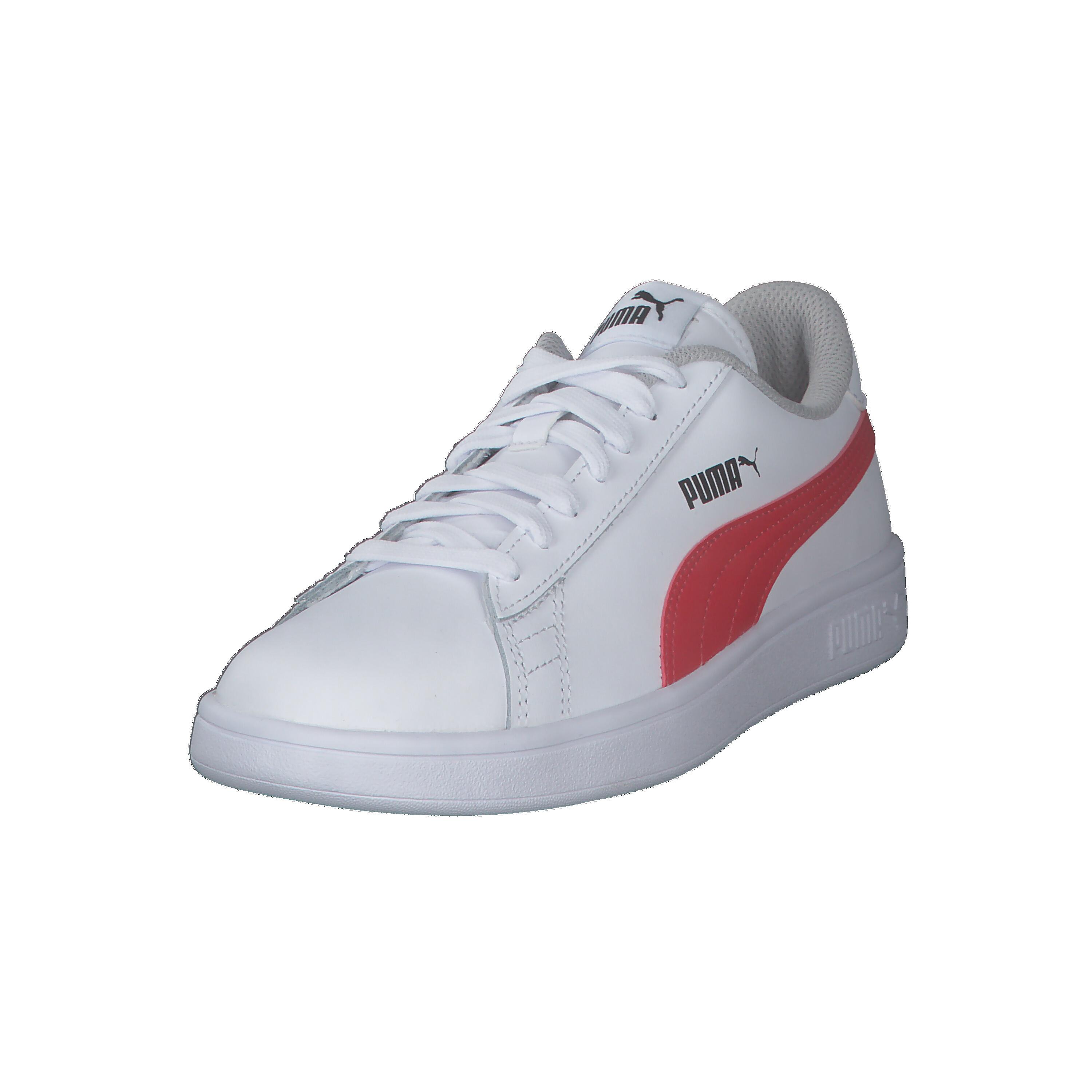 Puma Zapatillas Smash V2 De Niño Blanco/rojo 4/15