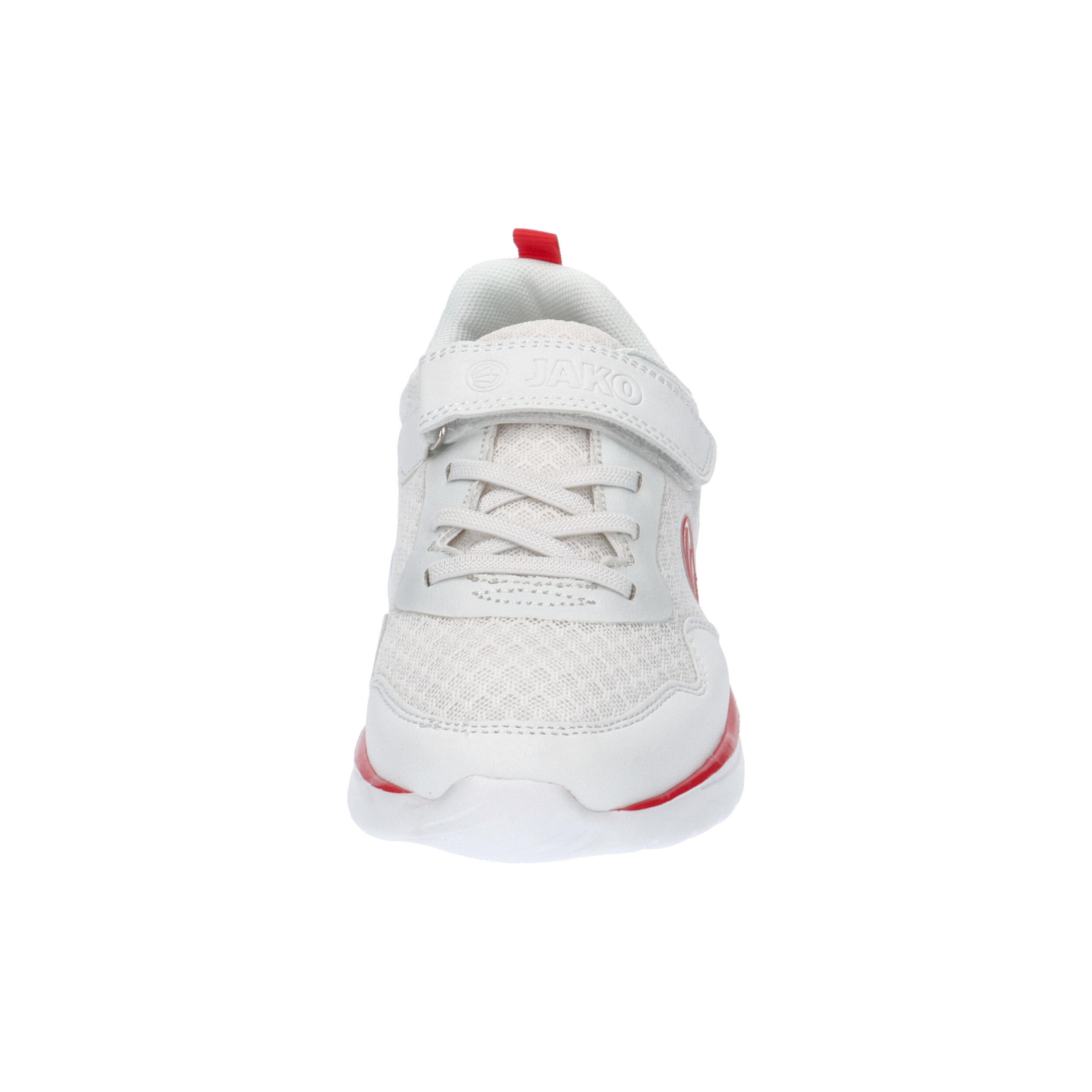 Chaussures - enfants - Sneaker performance - velcro, respirantes - blanc/rouge 8/10