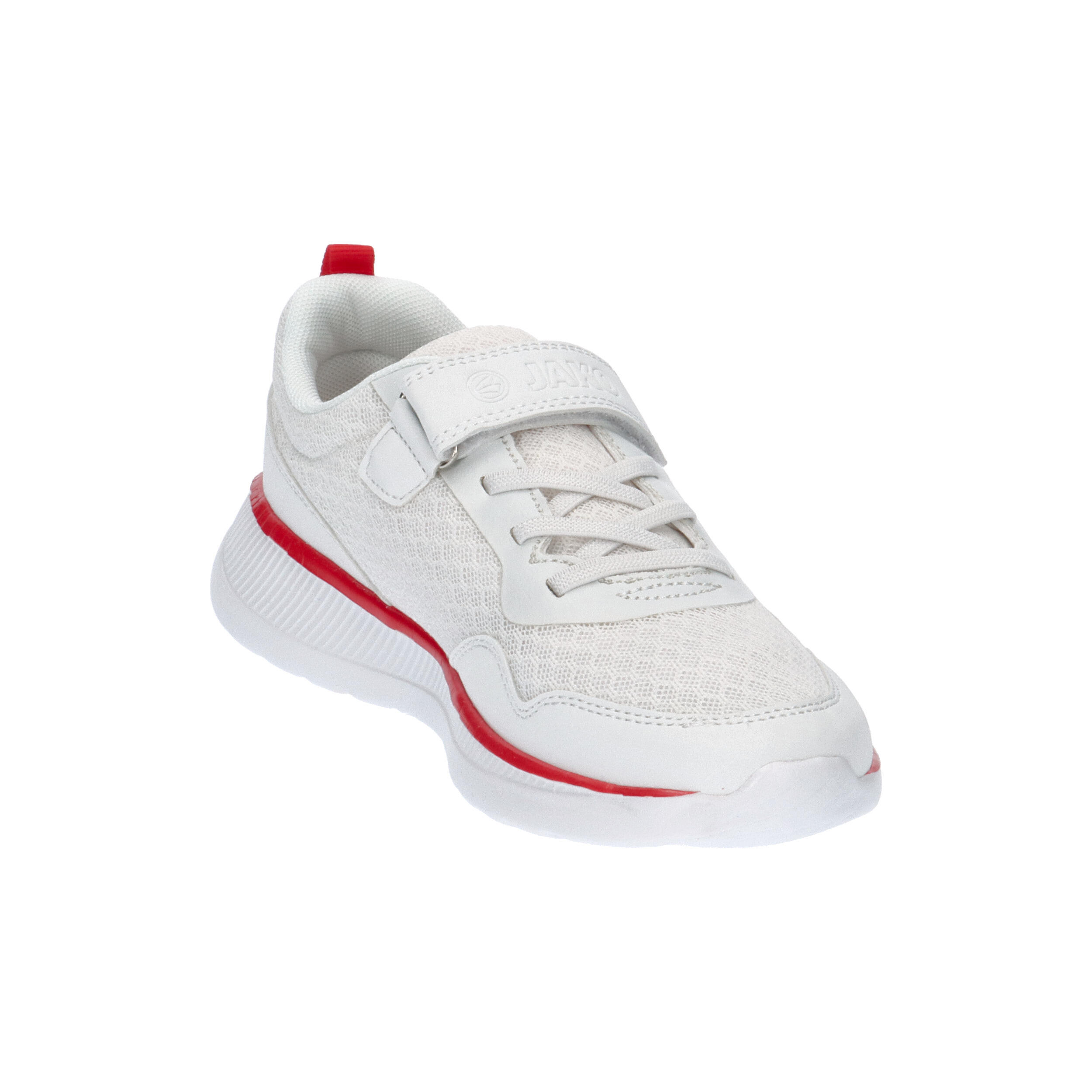 Chaussures - enfants - Sneaker performance - velcro, respirantes - blanc/rouge 7/10