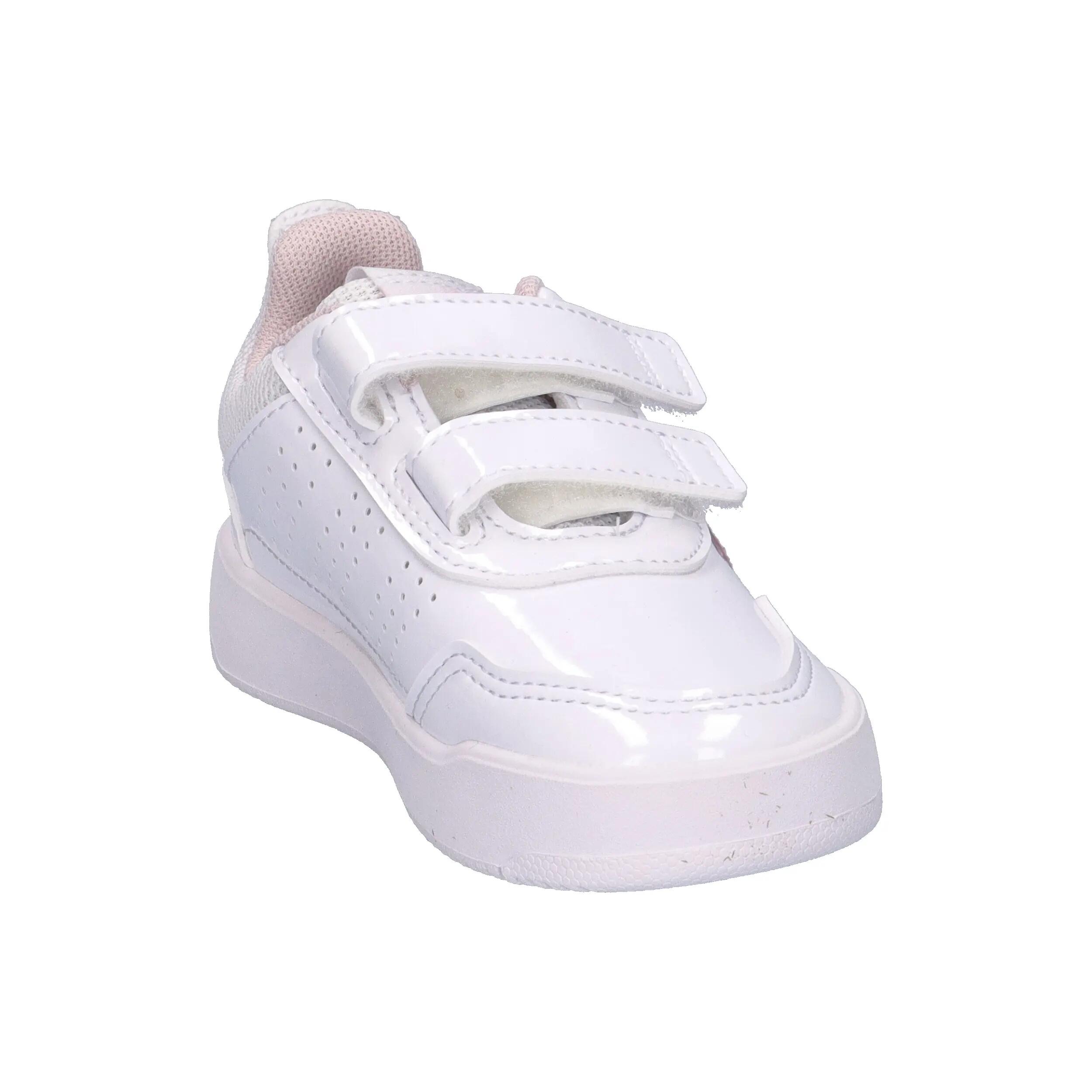 Scarpe bambina adidas tensaur sport 3.0 cf i - bianco\rosa 2/15