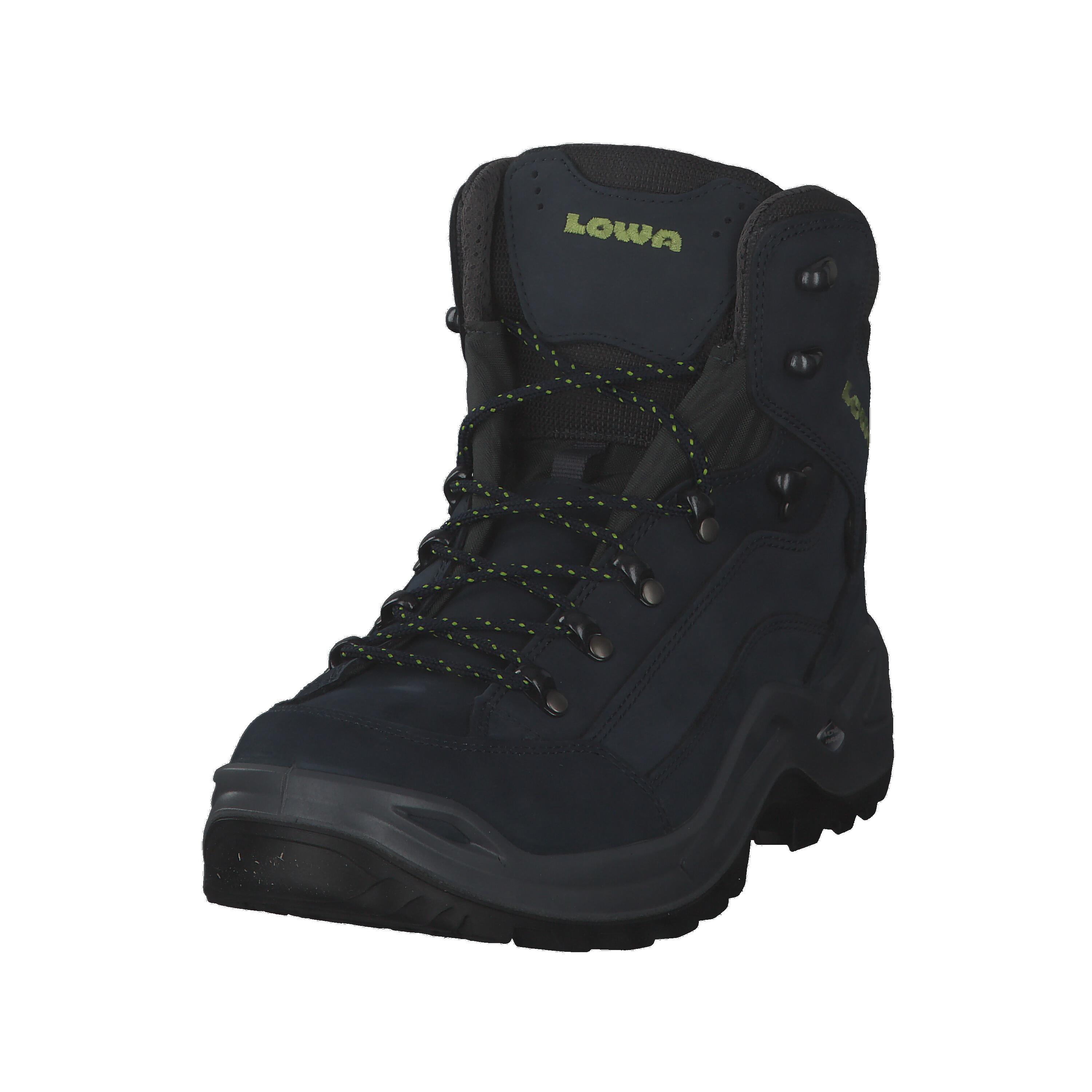 LOWA RENEGADE GTX MID Unisex Wanderstiefel Outdoor Goretex blau 9/15