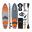 SUP placă gonflabilă cu scaun de înot 335 cm set de palete Rebel