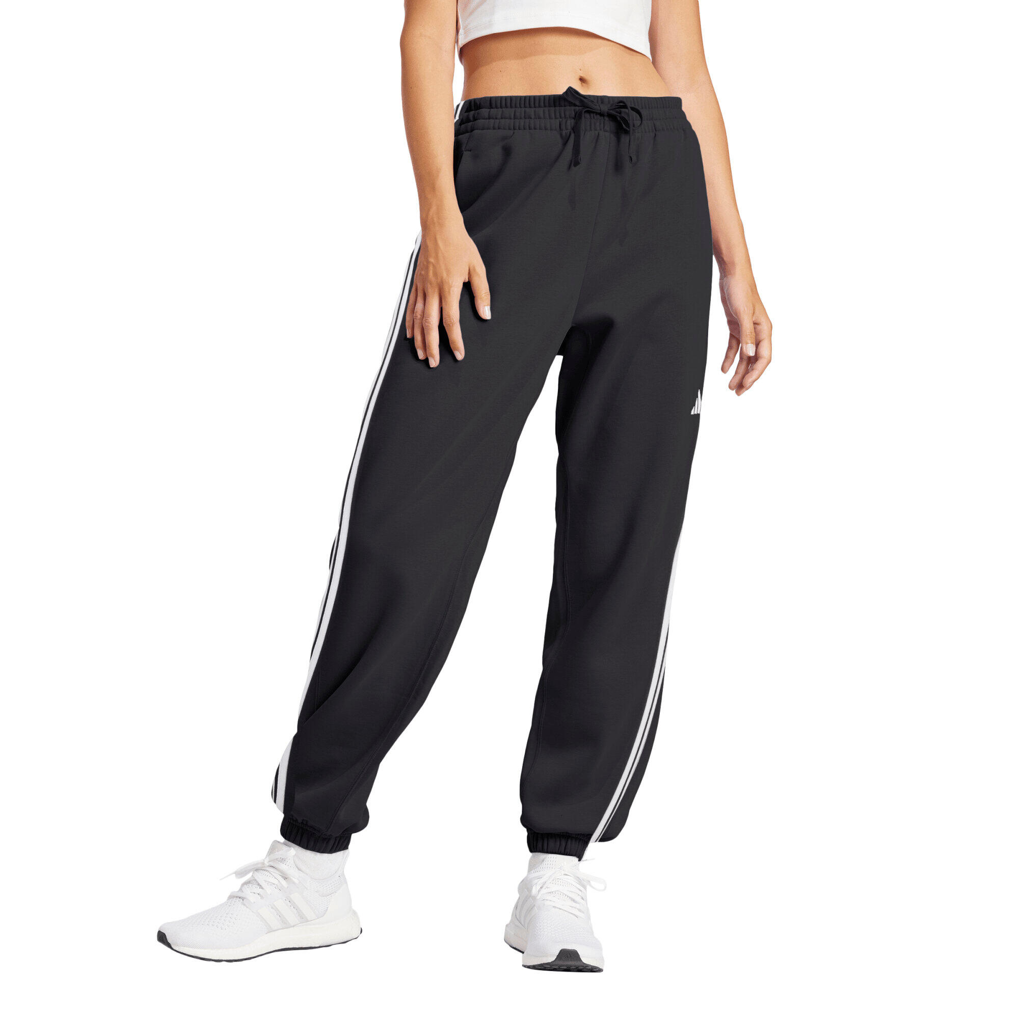 Essentials 3-Stripes French Terry Cuffed Broek 6/7