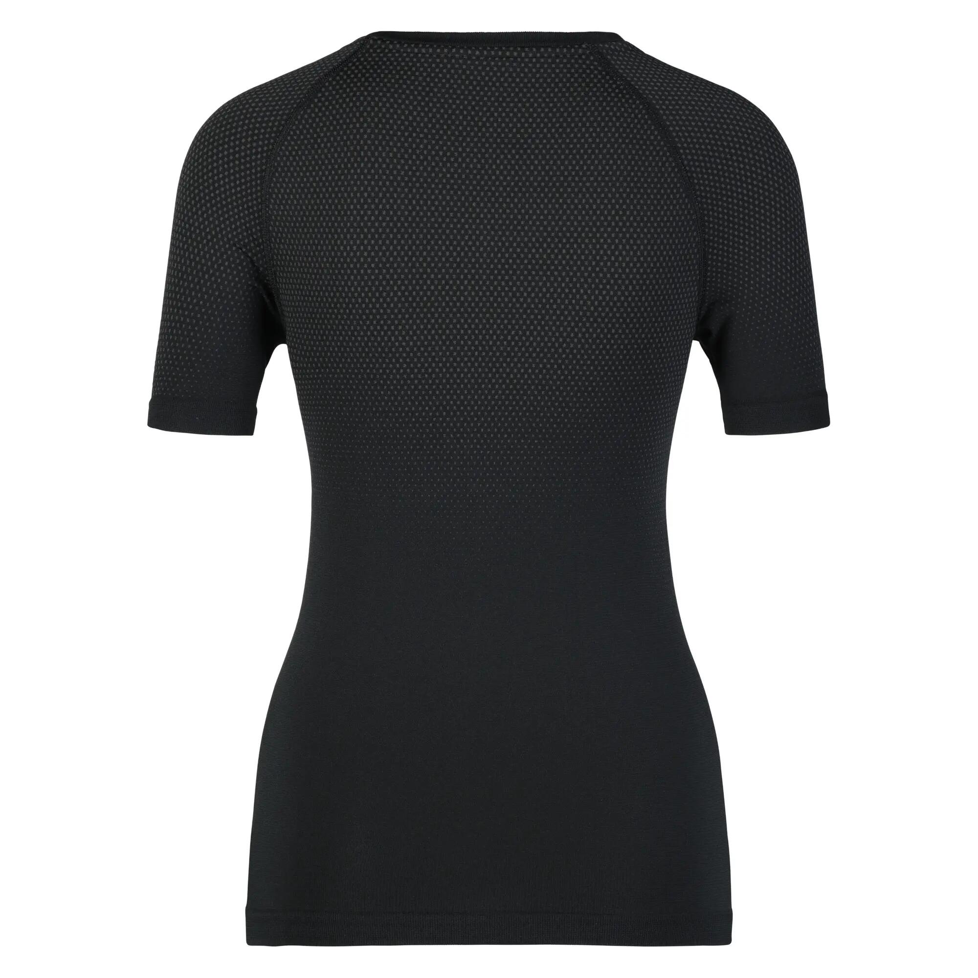 Maillot de manga corta Odlo Performance Light para mujer Negro 9/9