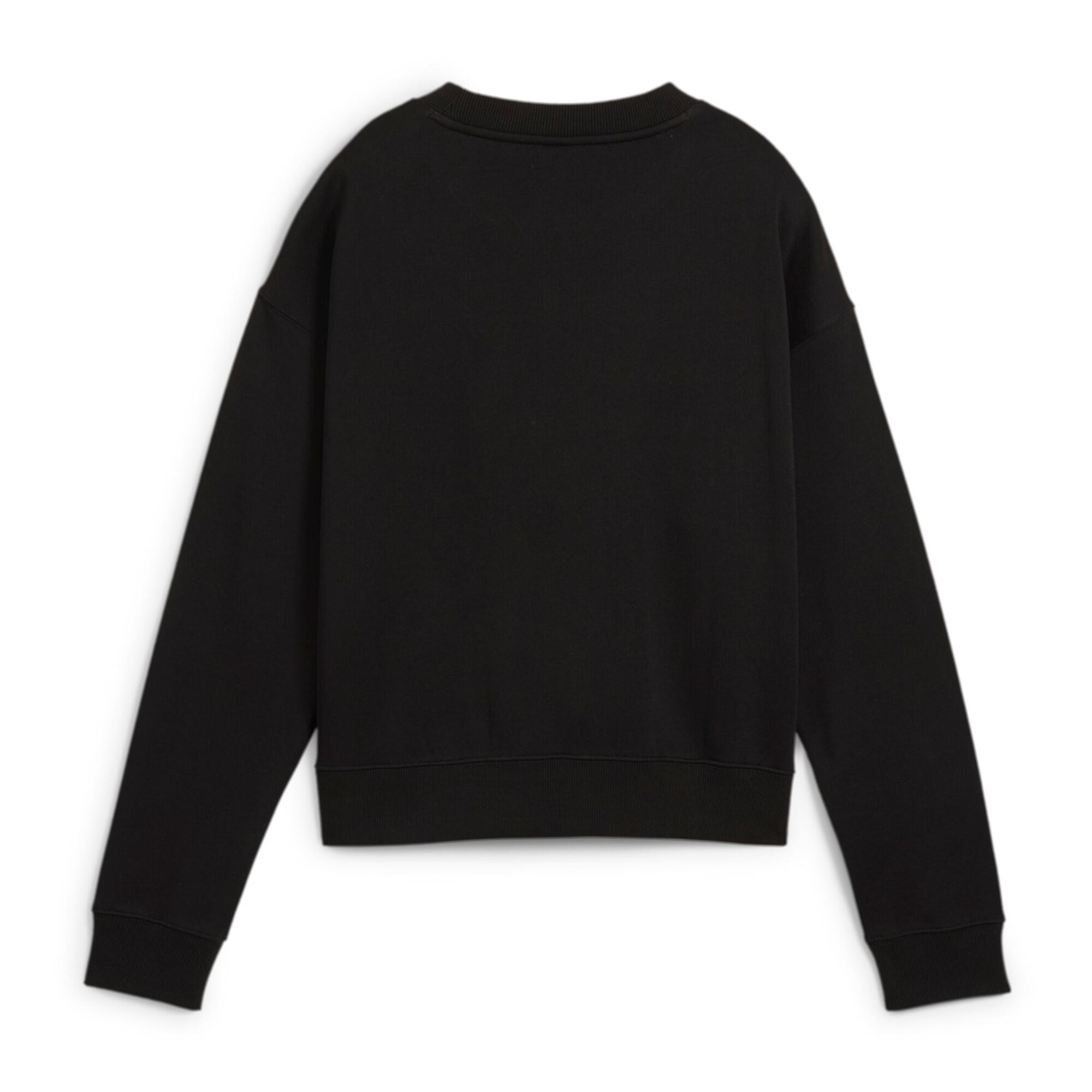 PUMA SQUAD Langes Sweatshirt Damen PUMA Black 8/8