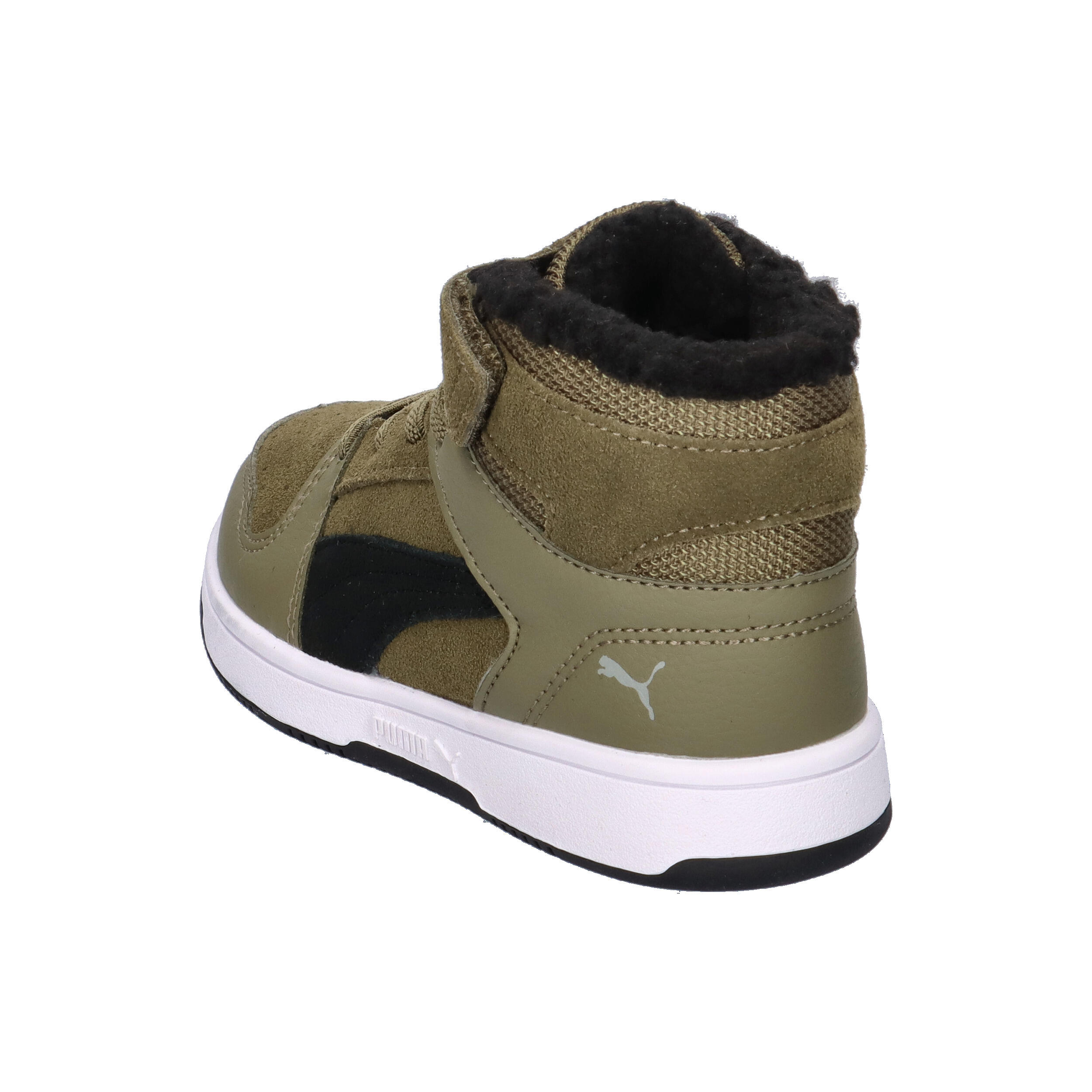 Puma Kinder Sneaker Rebound Layup Fur SD V PS 370498 12/15