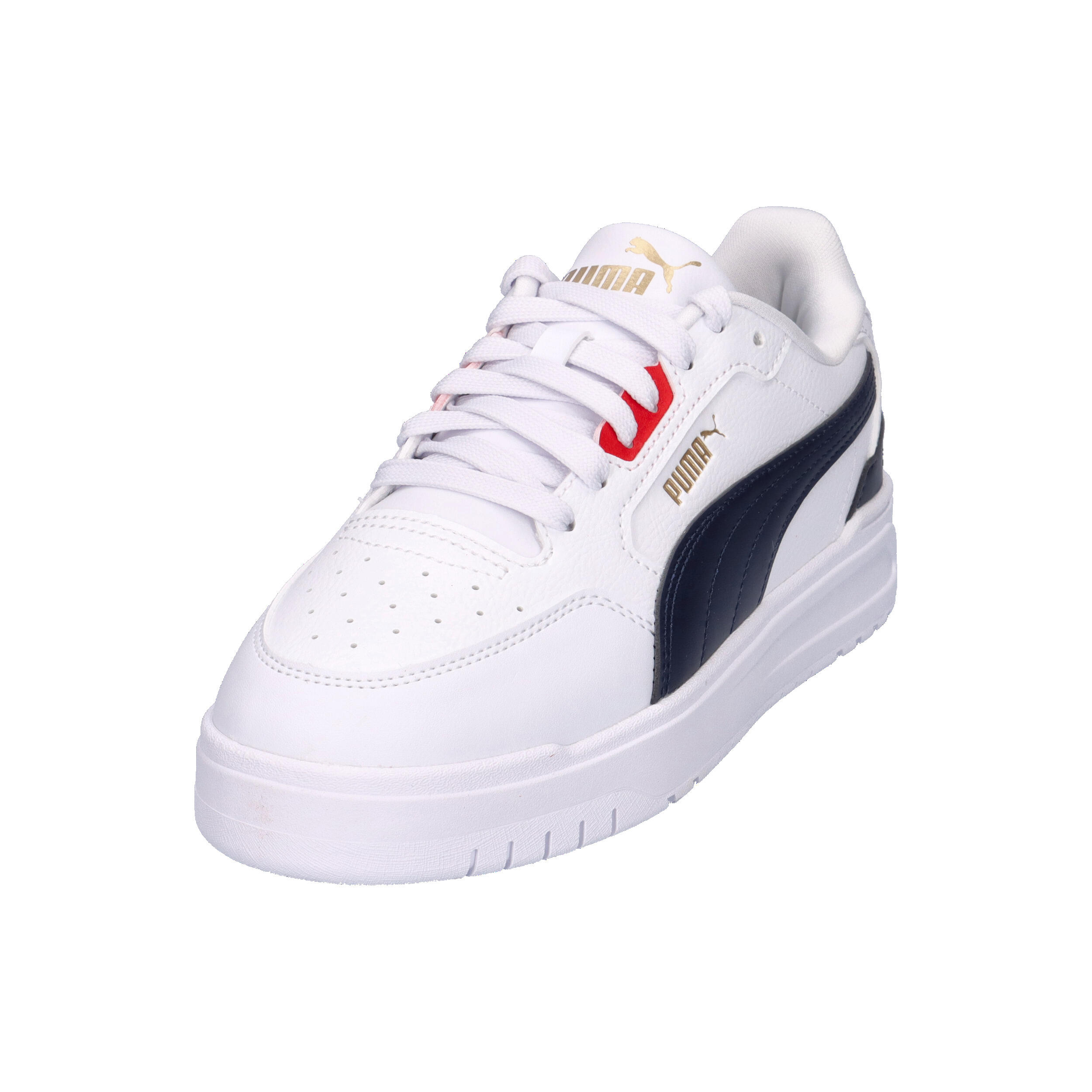 Puma Baskets Shuffle Downtown Lo Jr Białe 4/14