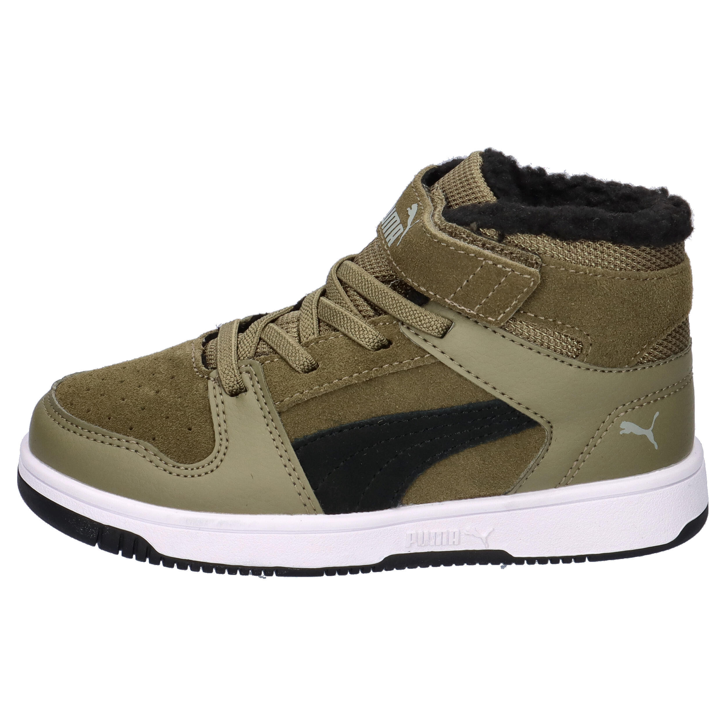 Puma Kinder Sneaker Rebound Layup Fur SD V PS 370498 10/15