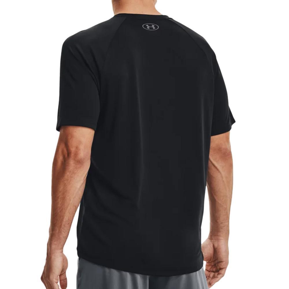 Camiseta deportiva Under Armour Tech 2.0 de hombre negra 2/8
