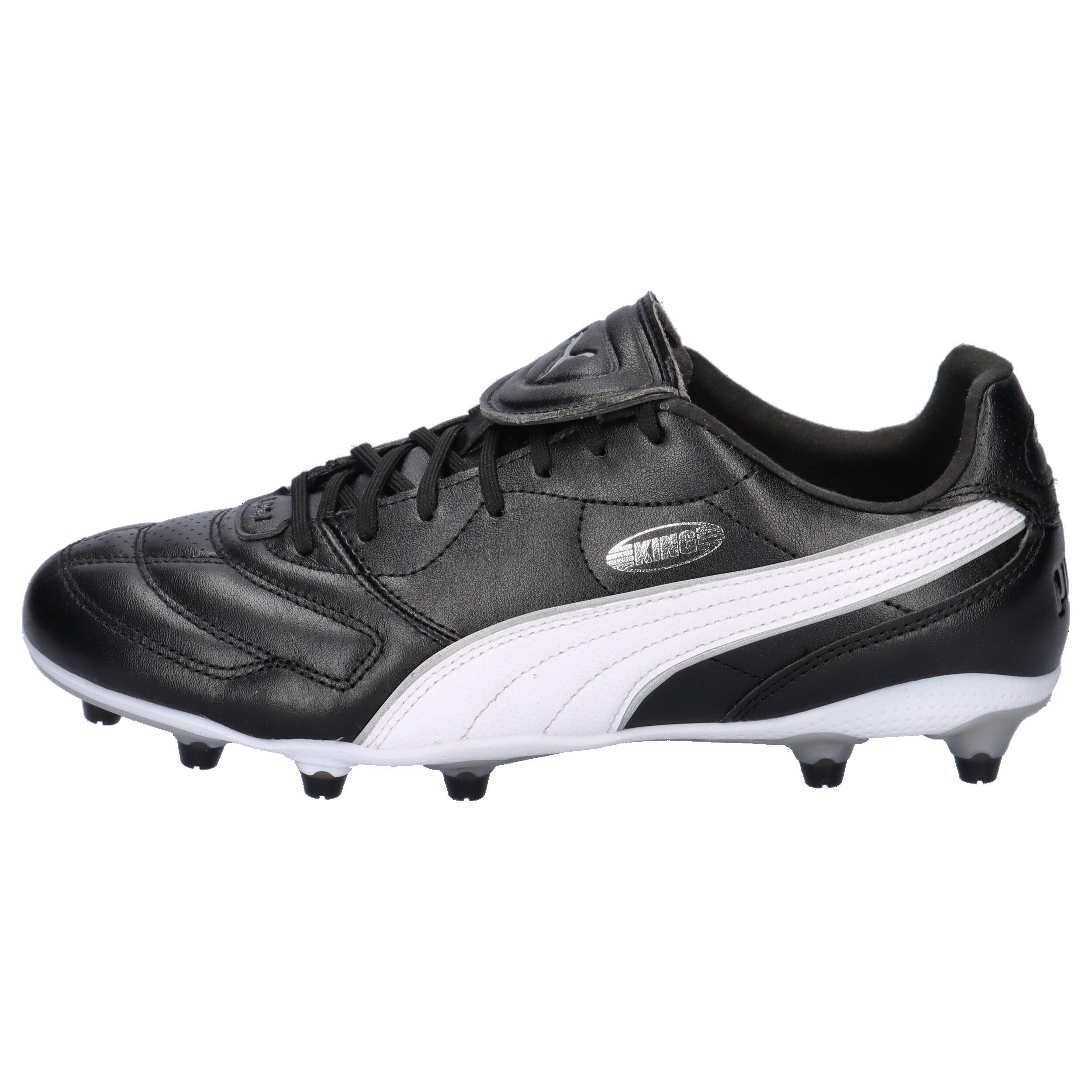 Chuteiras de futebol adulto couro King Liga FG/AG PUMA 10/15