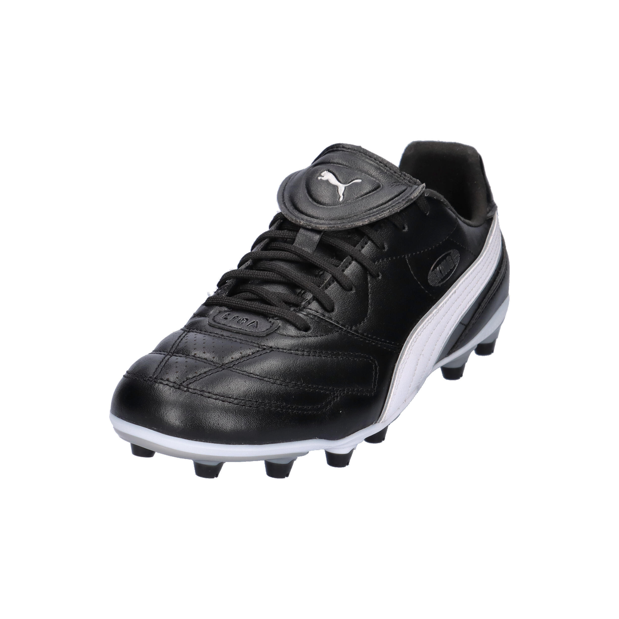 Chuteiras de futebol adulto couro King Liga FG/AG PUMA 9/15