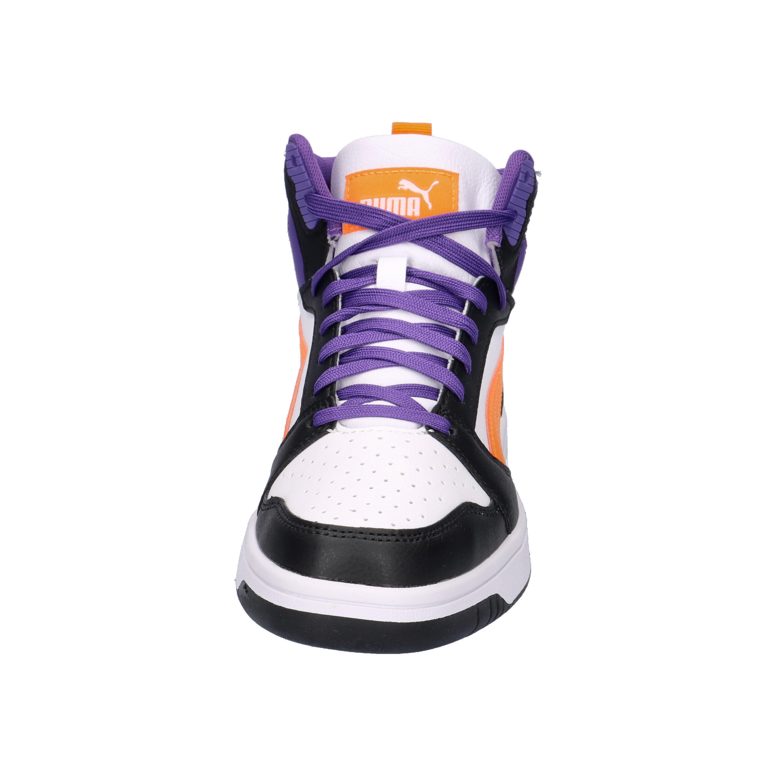 Zapatillas deportivas infantiles Puma REBOUND V6 MID JR 39383134, talla 38.5 3/14